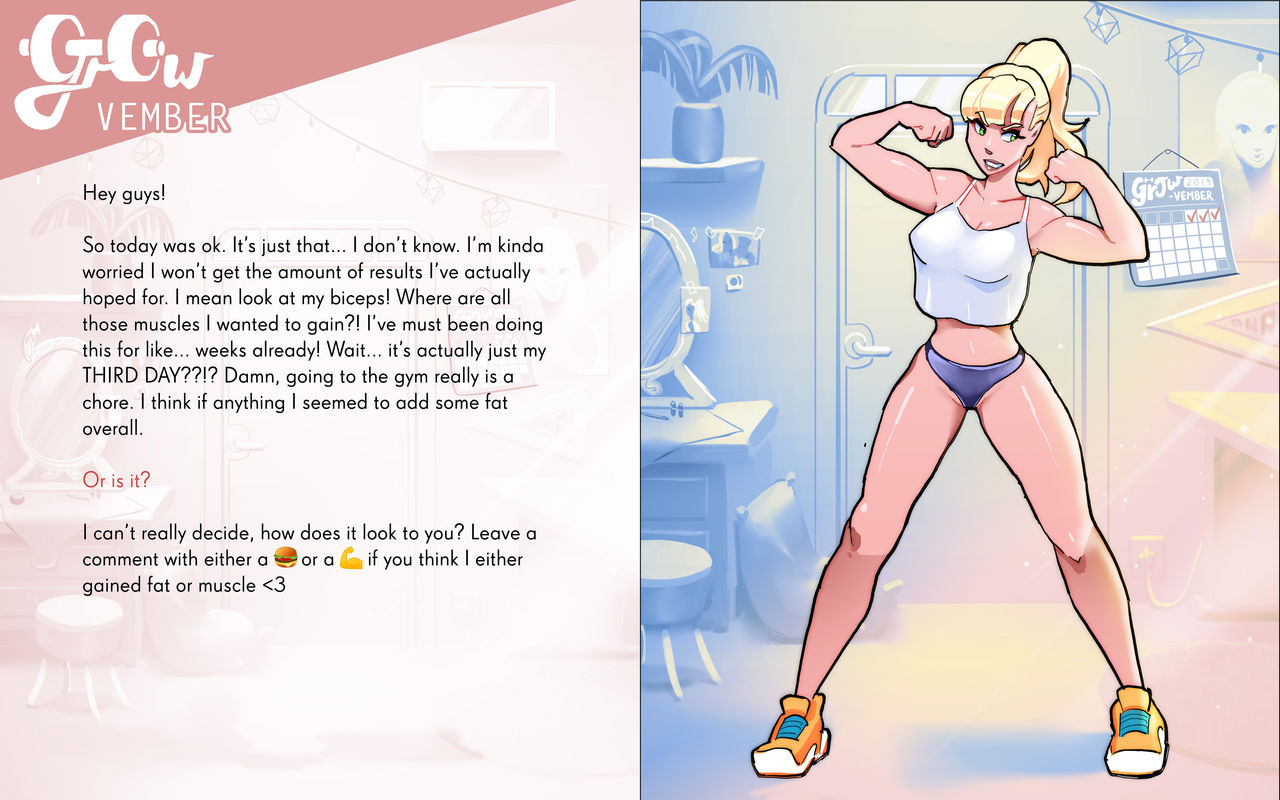 Maxflax - Amber's Growvember page 3 full
