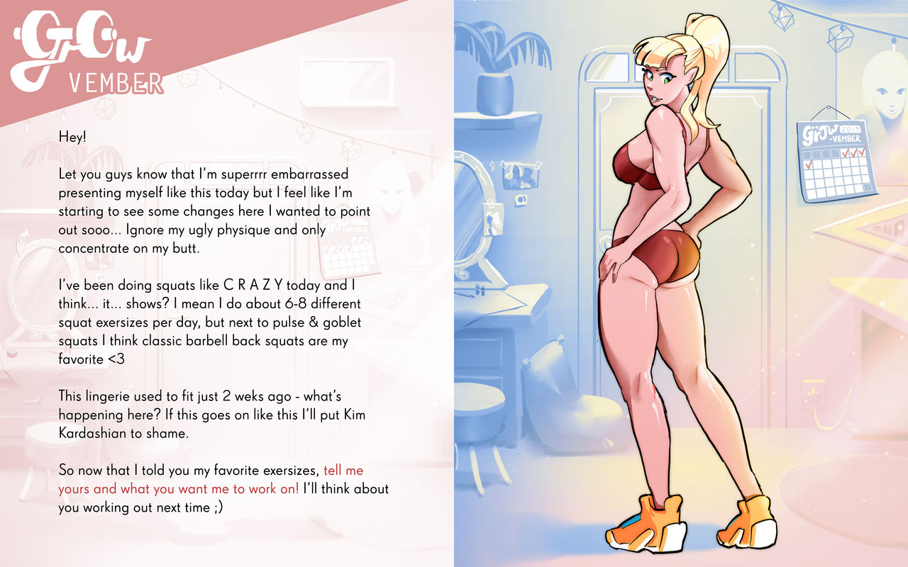 Maxflax - Amber's Growvember page 4 full