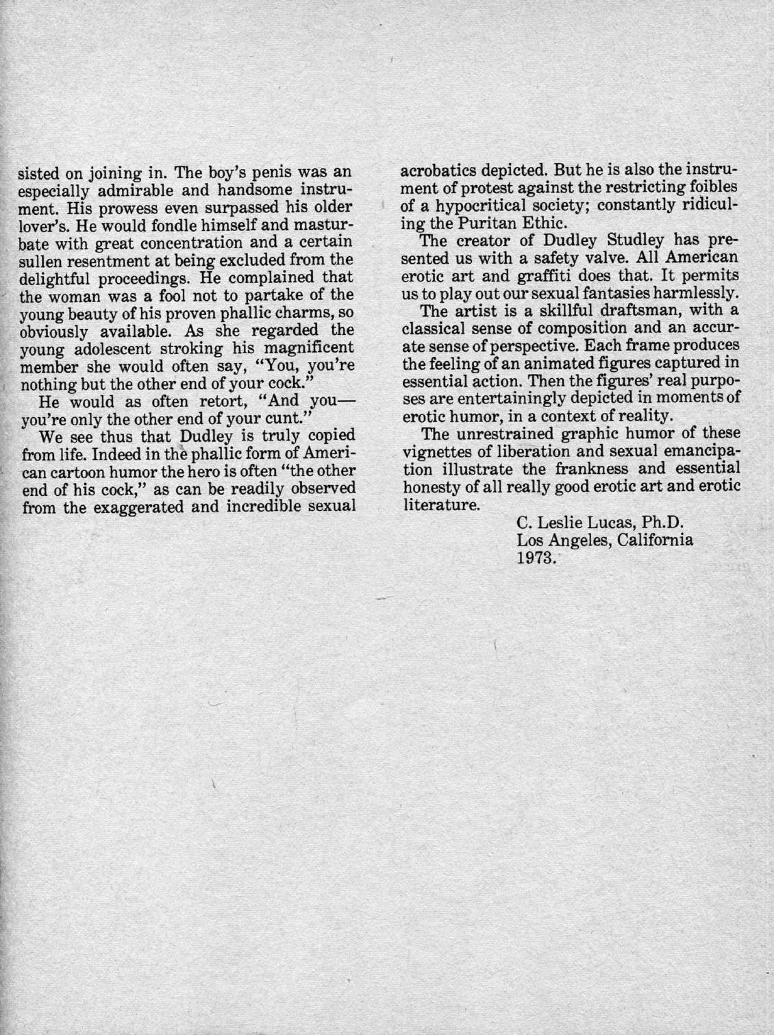 Dudley Studley - Tales of a Lusty Job-Hunter  by Vern Kent page 10 full
