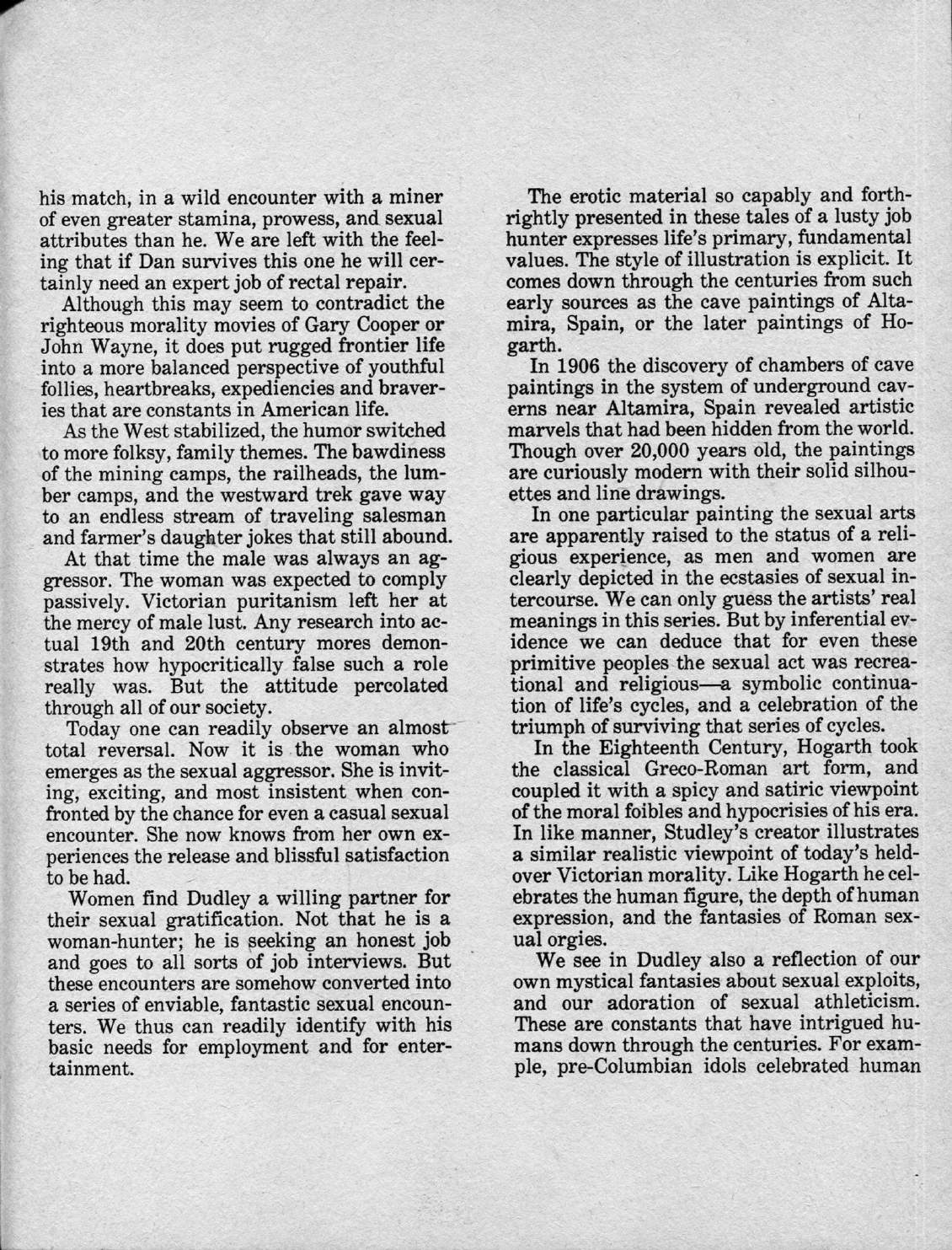 Dudley Studley - Tales of a Lusty Job-Hunter  by Vern Kent page 8 full