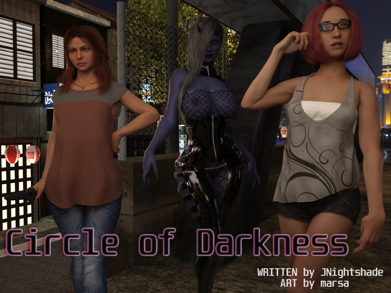 Circle of Darkness page 1 full
