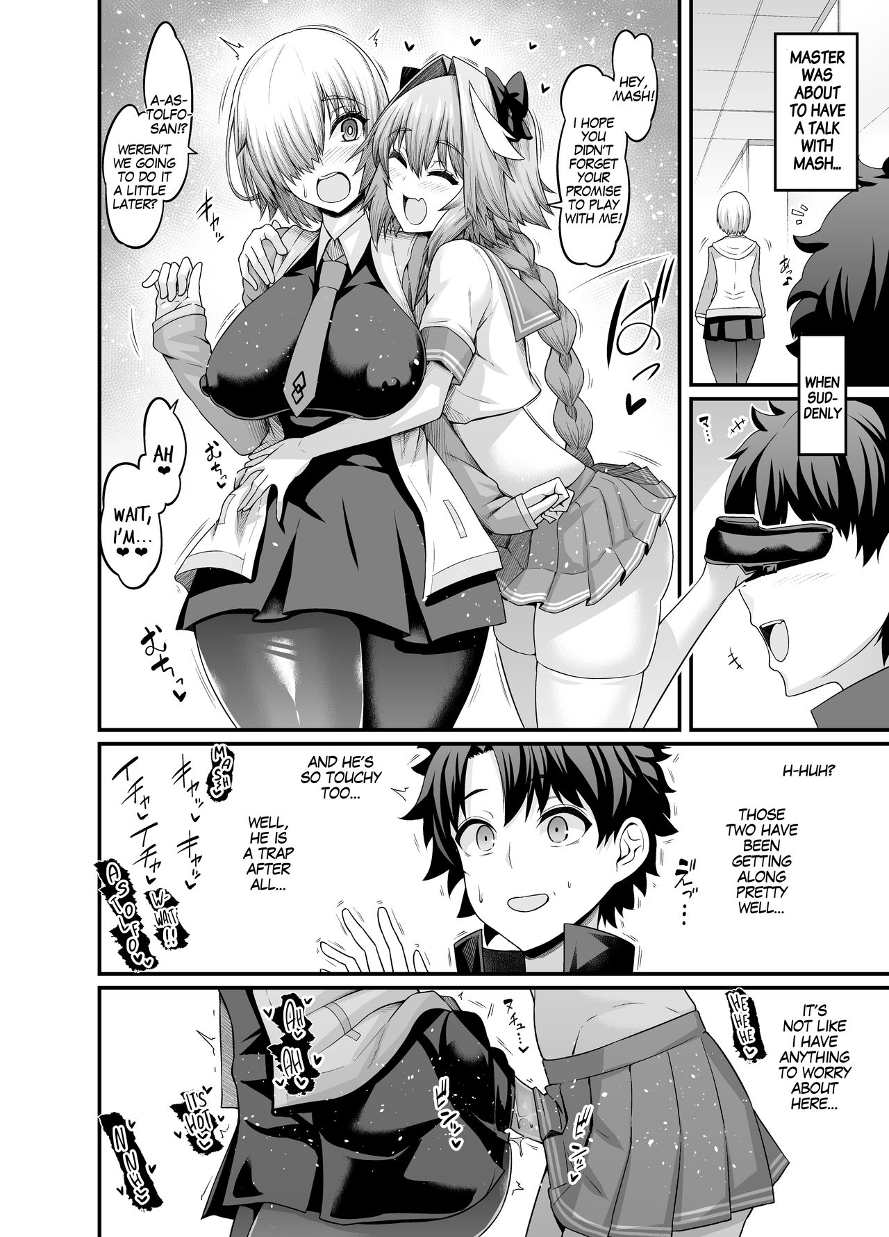 Mash, Astolfo to Nakayoku Naru page 1 full