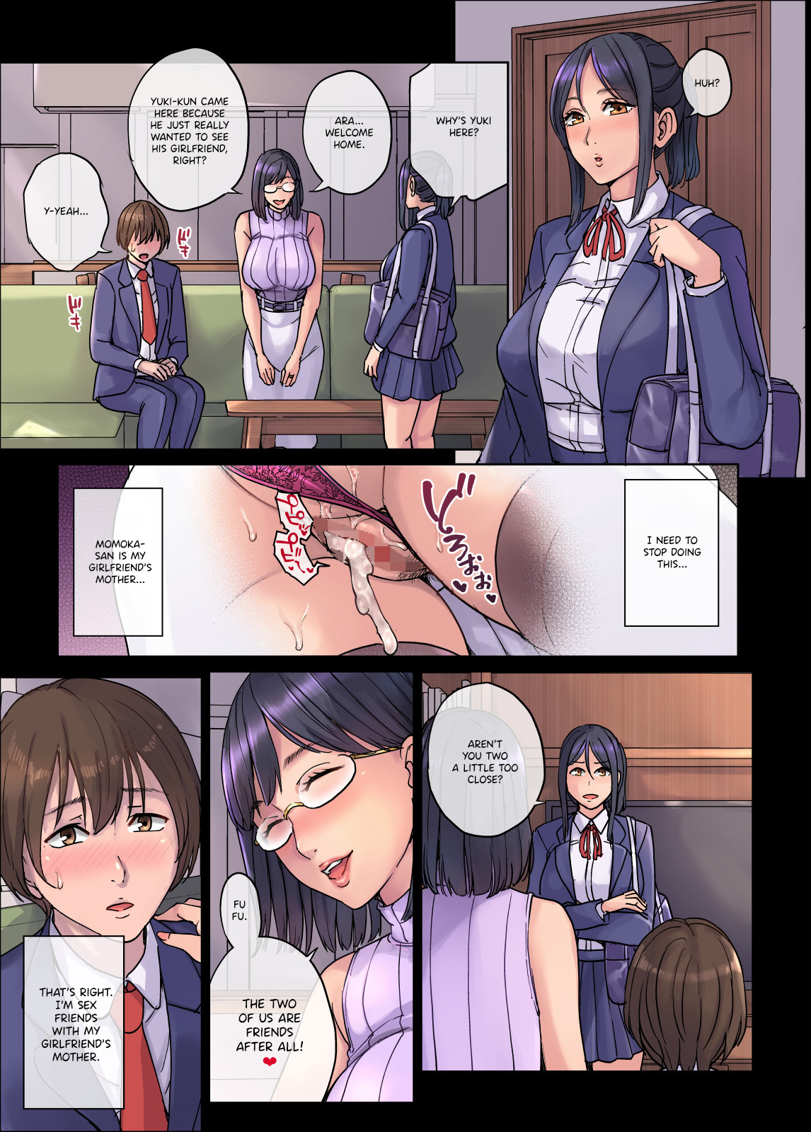 Kanojo no Mama wa Boku no SeFrie... | My Girlfriend's Mama is My Sex Friend... page 7 full