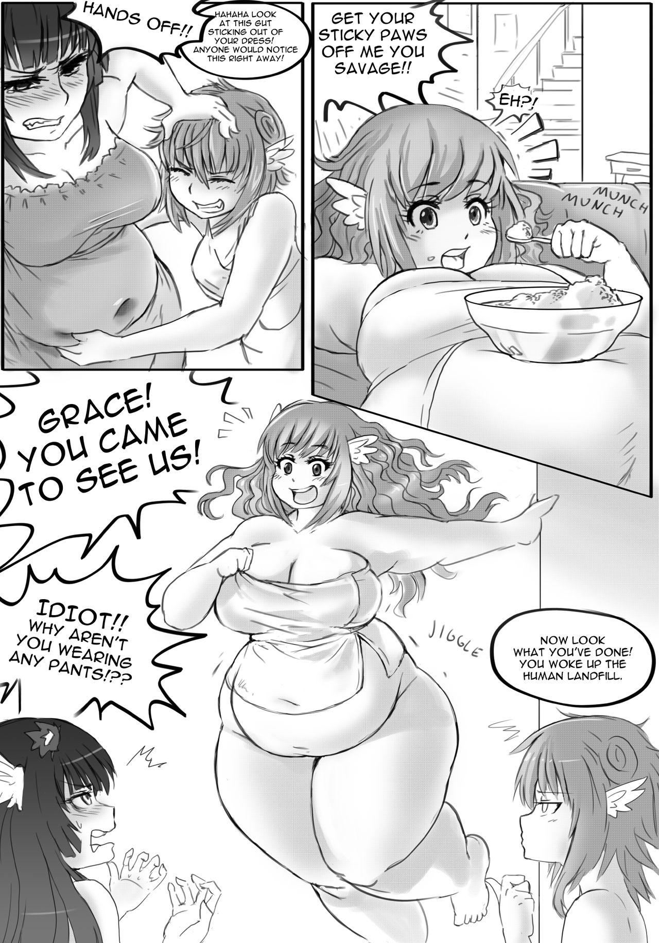 Dinner With Sister XL page 4 full