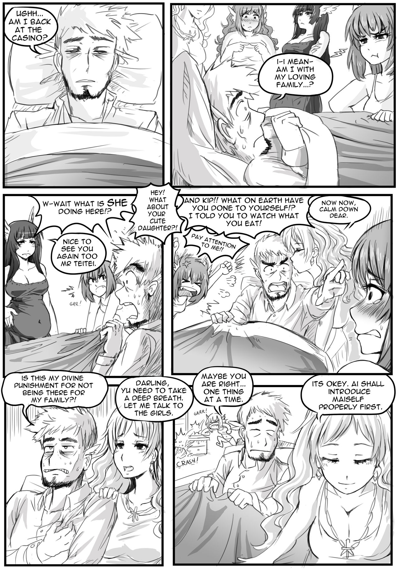 Dinner With Sister XL page 9 full