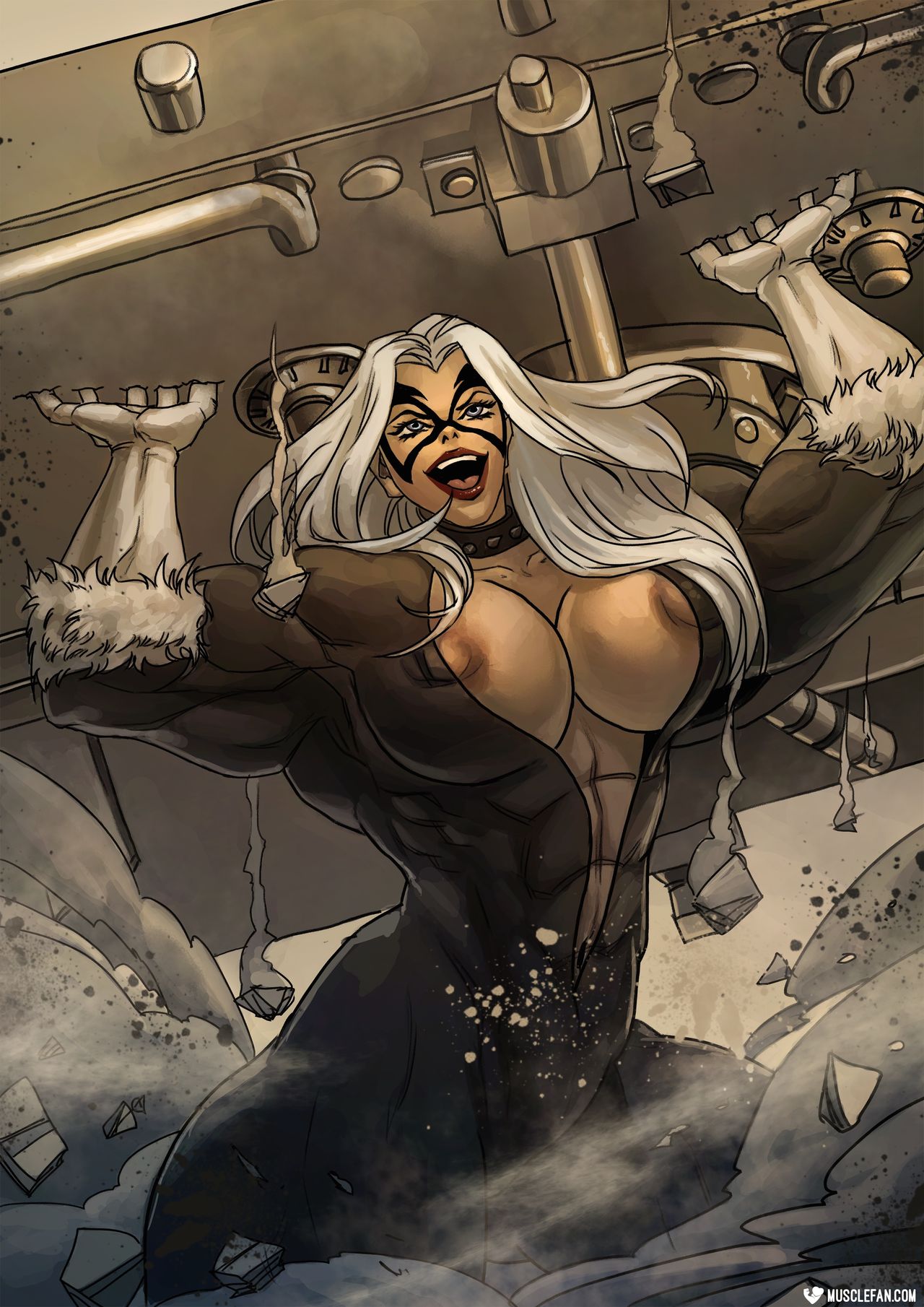 Muscle Marvel Girls page 1 full