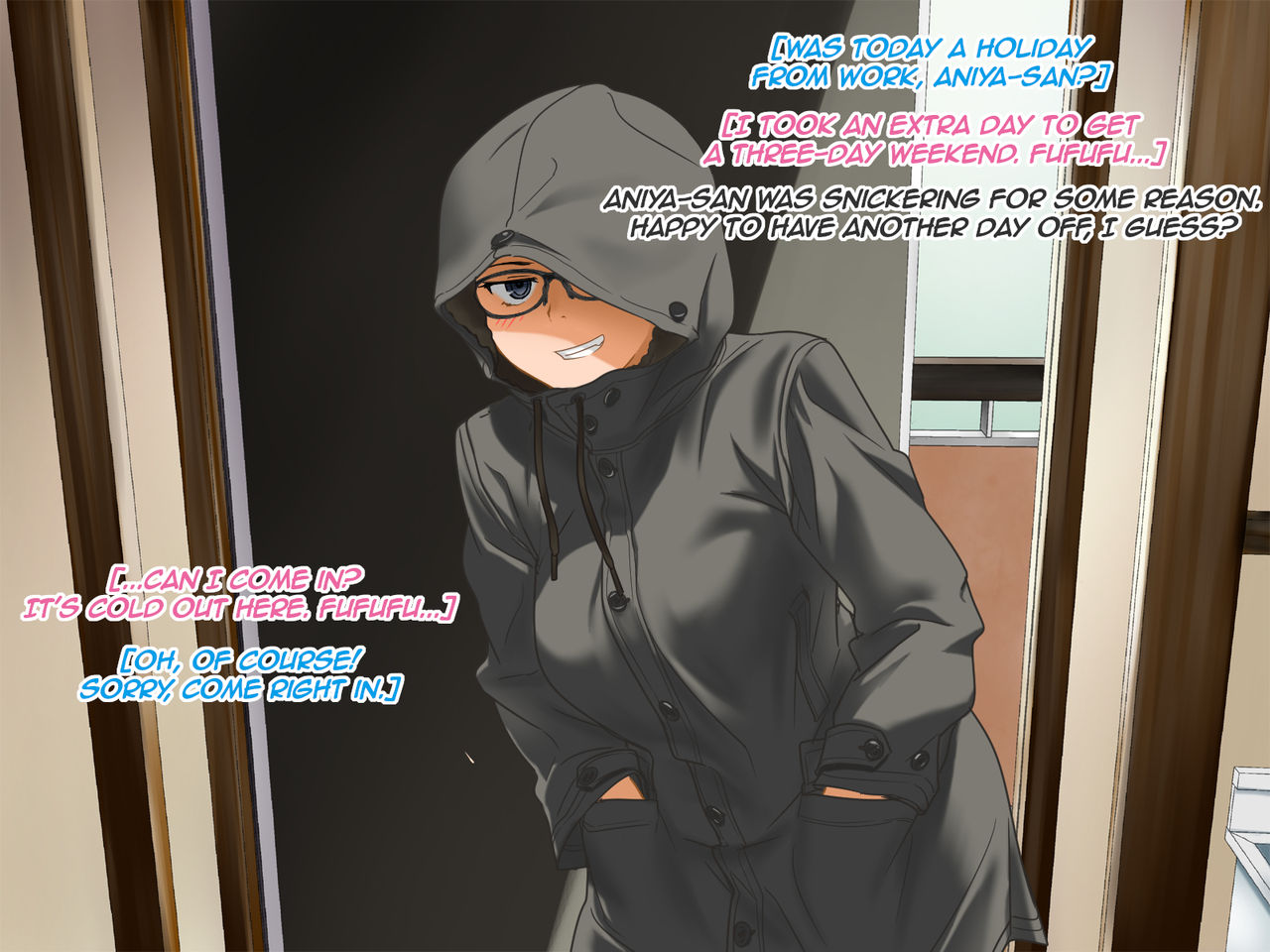 Aniya-san Change! Aki da! Mizugi da! Ofuro e GO!! | Aniya-san CHANGE! Autumn! Swimsuits! Hit the bath! page 4 full