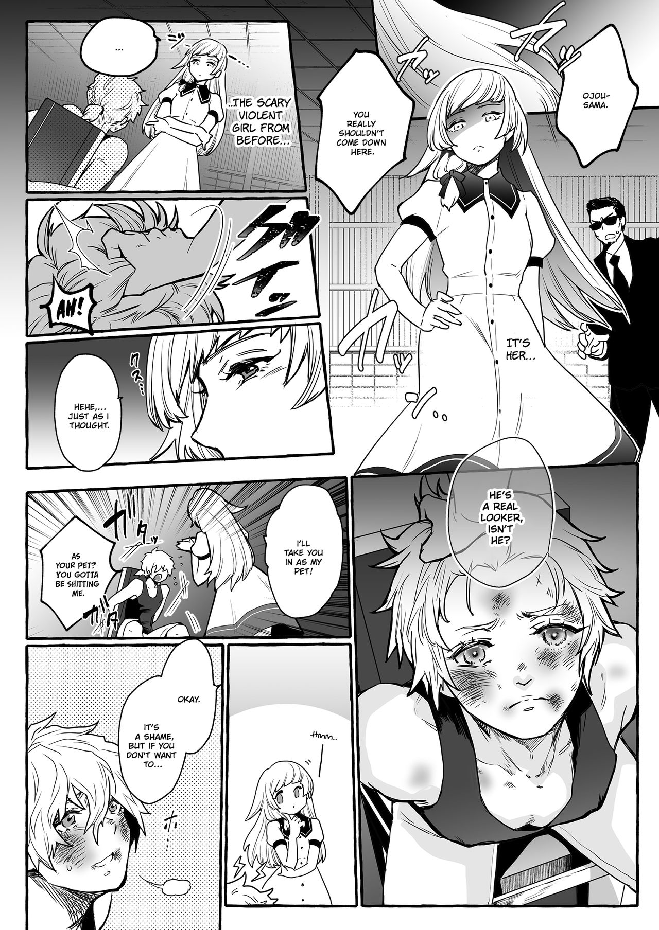 Osu Inu Ni Metorareta Otoko ~ Teishuku Na Hanayome Inu No Sodatekata ~ | He's Set up with a Dog ~How to Raise a Loyal Bitch Bride~ page 5 full