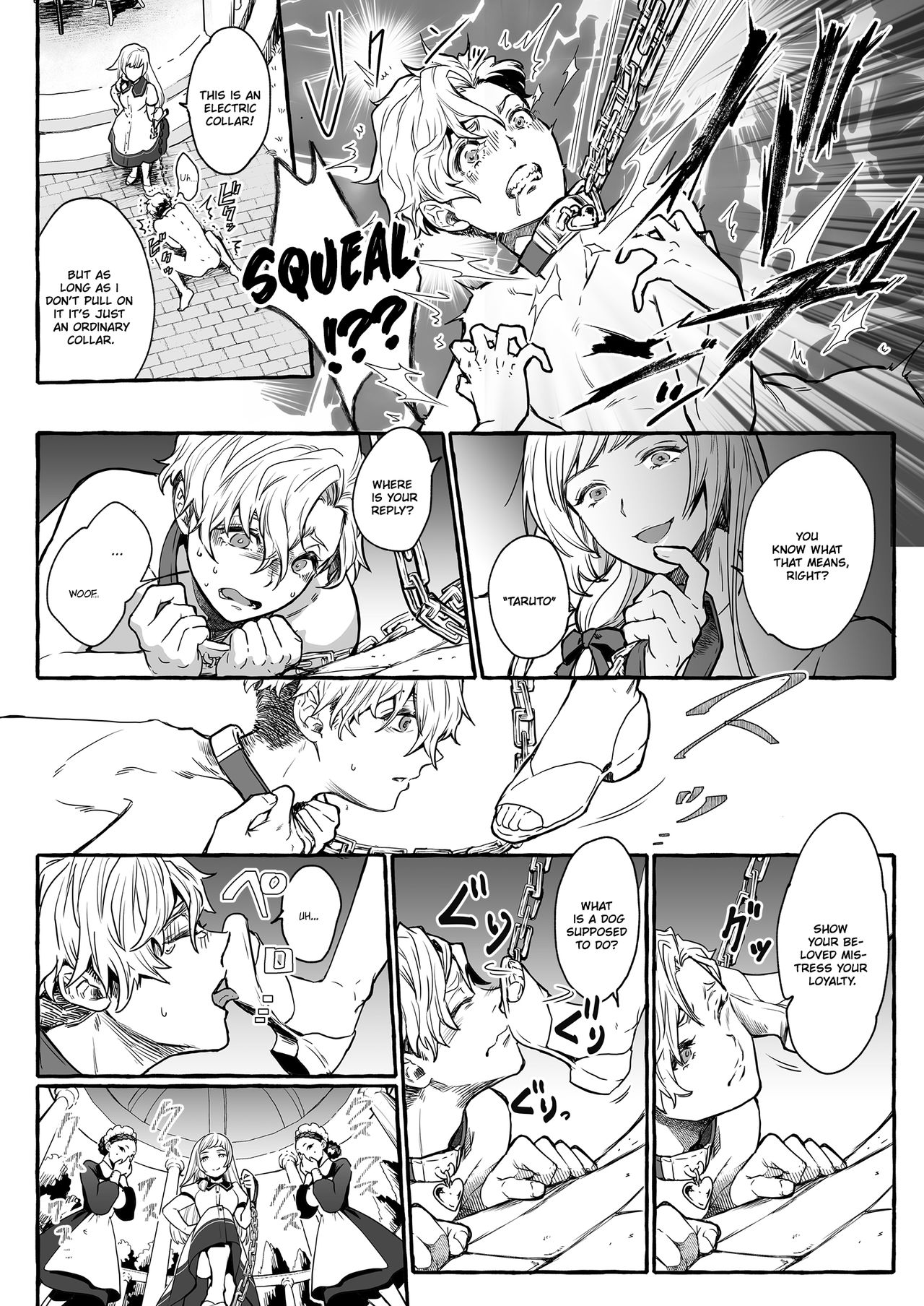 Osu Inu Ni Metorareta Otoko ~ Teishuku Na Hanayome Inu No Sodatekata ~ | He's Set up with a Dog ~How to Raise a Loyal Bitch Bride~ page 9 full