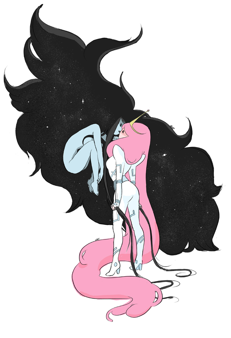 Cartoon | Princess Bubblegum &amp; Marceline page 7 full