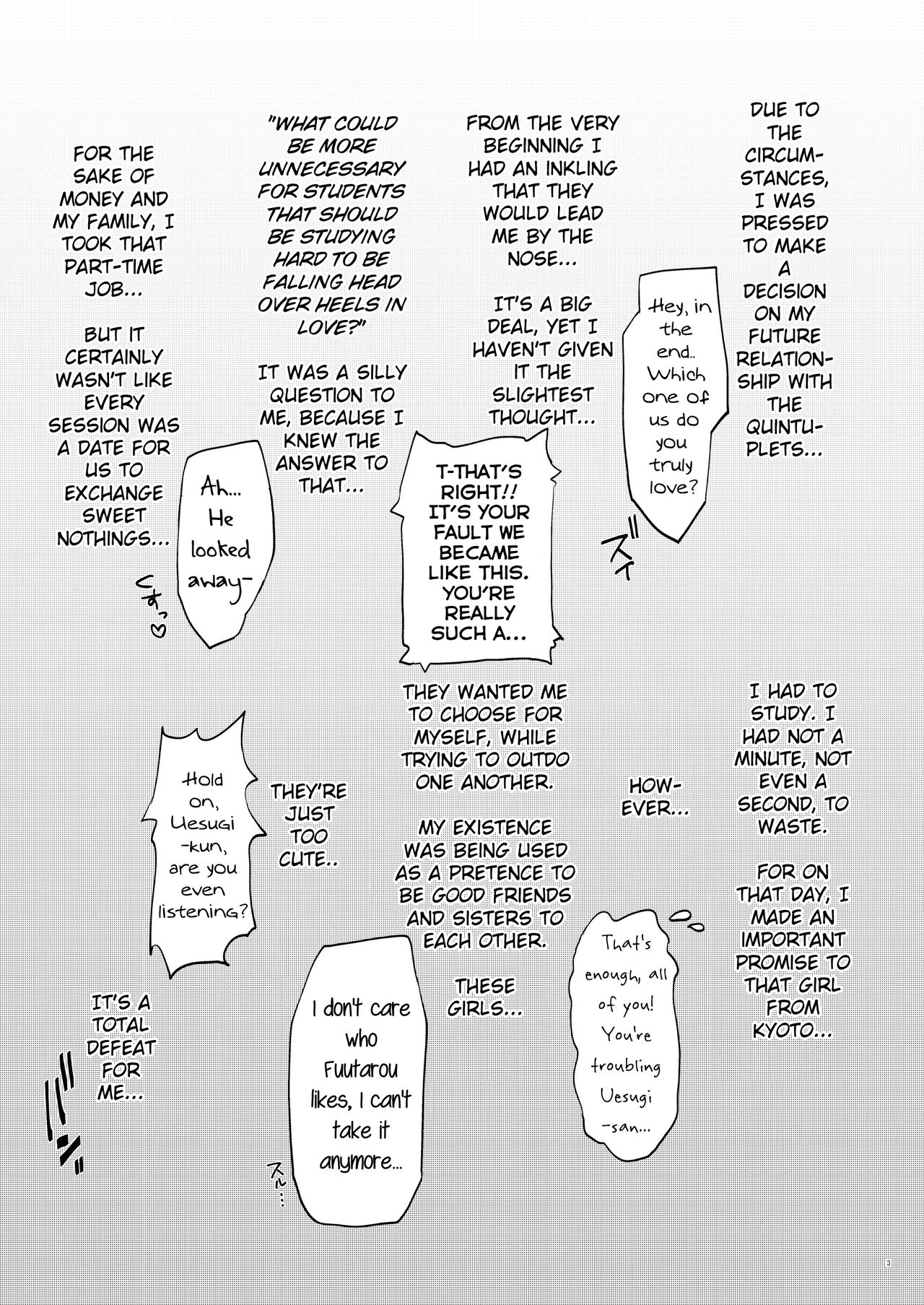 Gobun no Go -final- -Nakano-ke Itsutsugo Harem END- | Five Fifths -final- -Nakano Quintuplets' Harem END- page 2 full