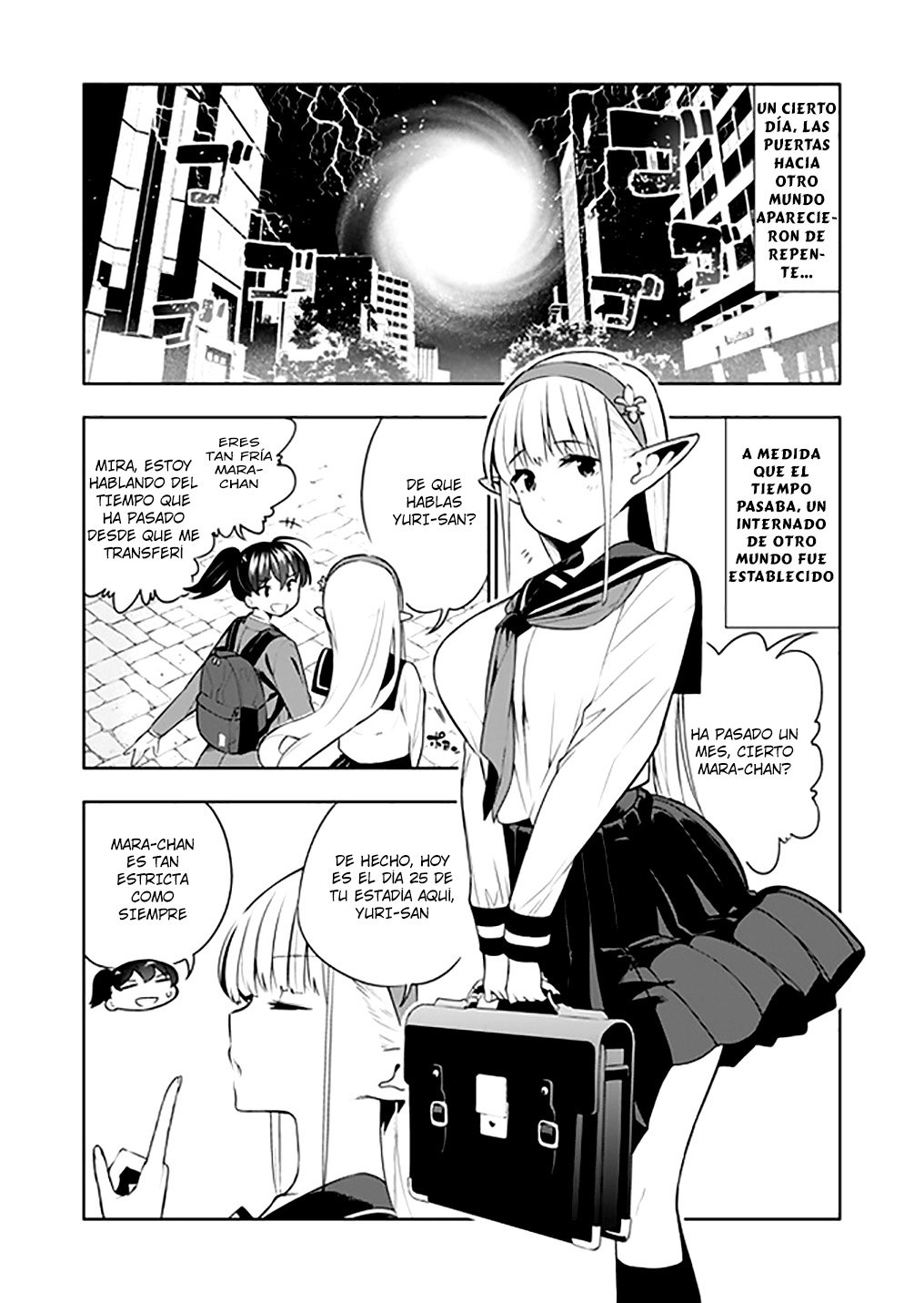 Futanari no Elf | Elfas con Pito page 1 full