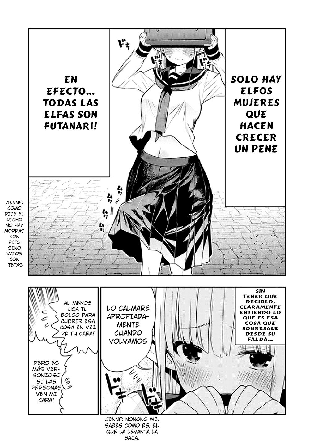 Futanari no Elf | Elfas con Pito page 5 full