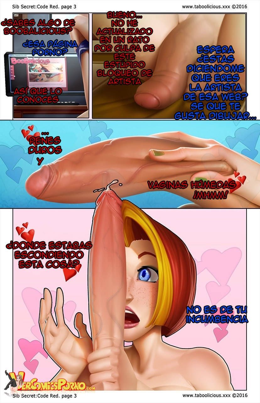 Sib Secret #2 Code Red page 4 full