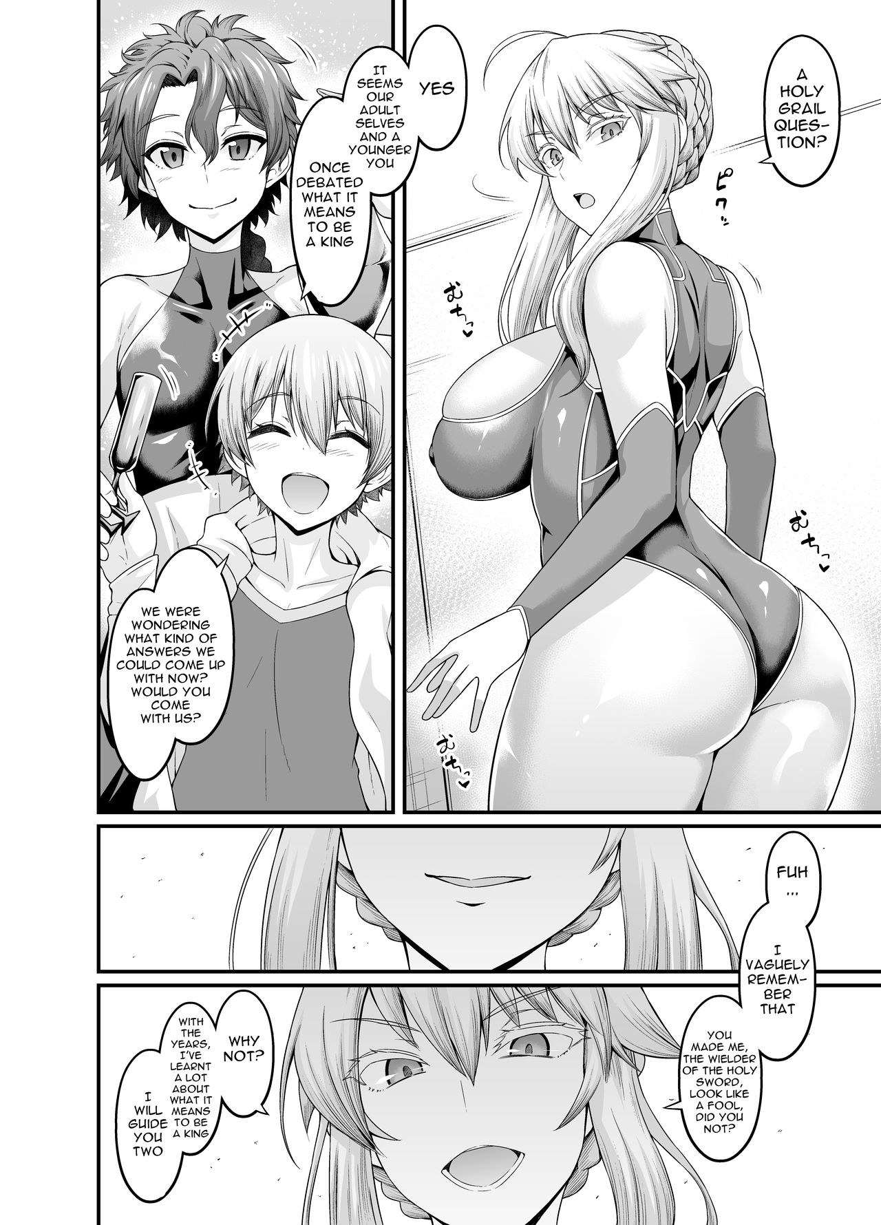 Artoria, Seihai Mondou Futatabi | Questioning Artoria Again About The Holy Grail page 1 full