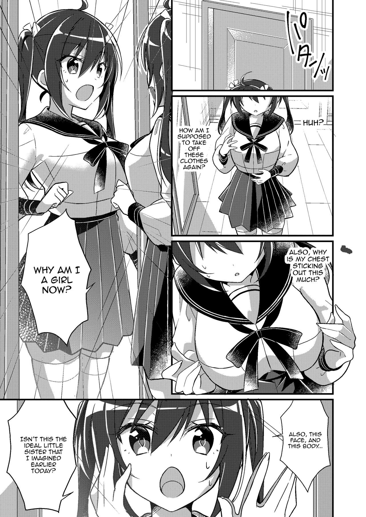 Imouto Role Change | Little Sister Role Change page 10 full