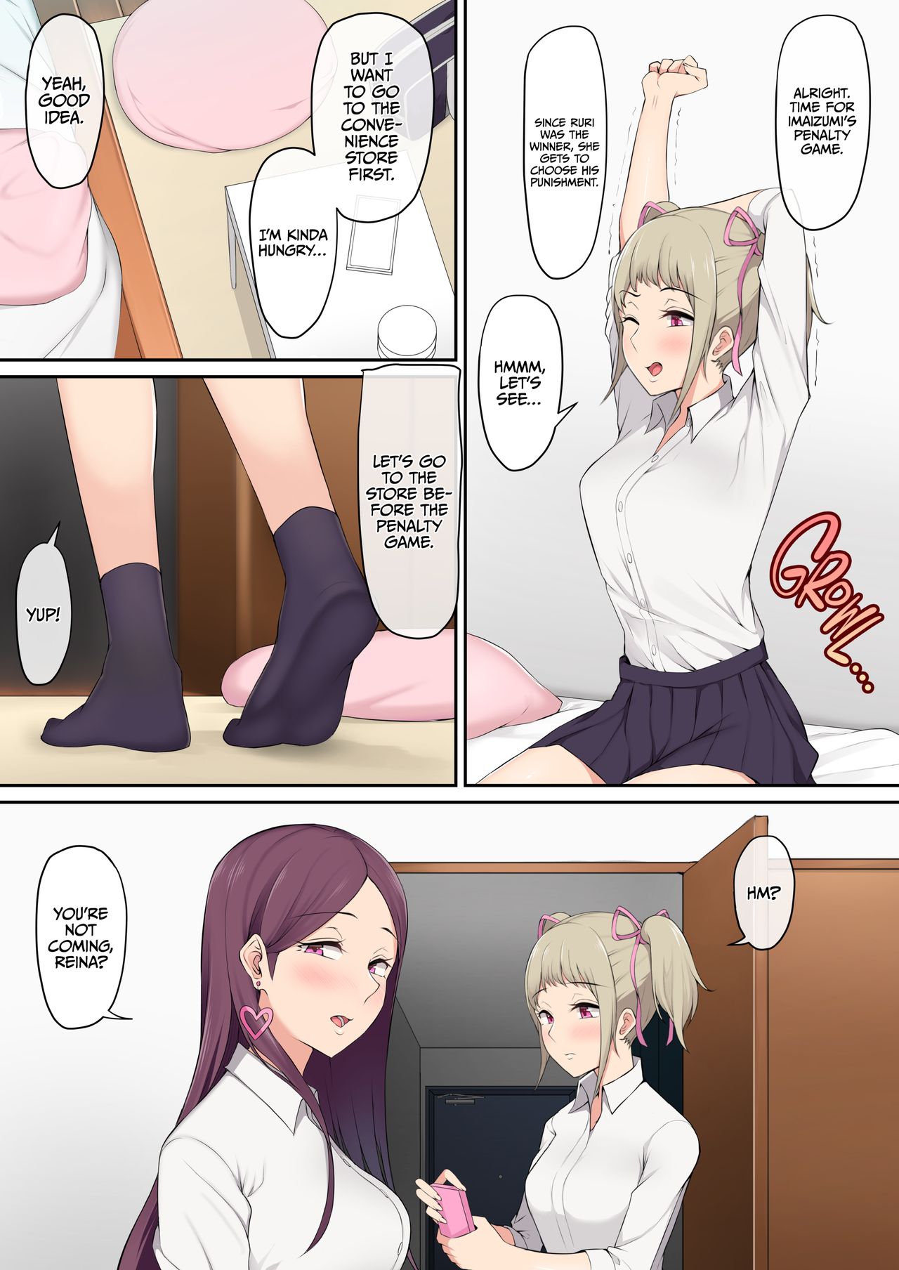 Imaizumin-chi wa Douyara Gal no Tamariba ni Natteru Rashii | IMAIZUMI BRINGS ALL THE GYARUS TO HIS HOUSE page 10 full