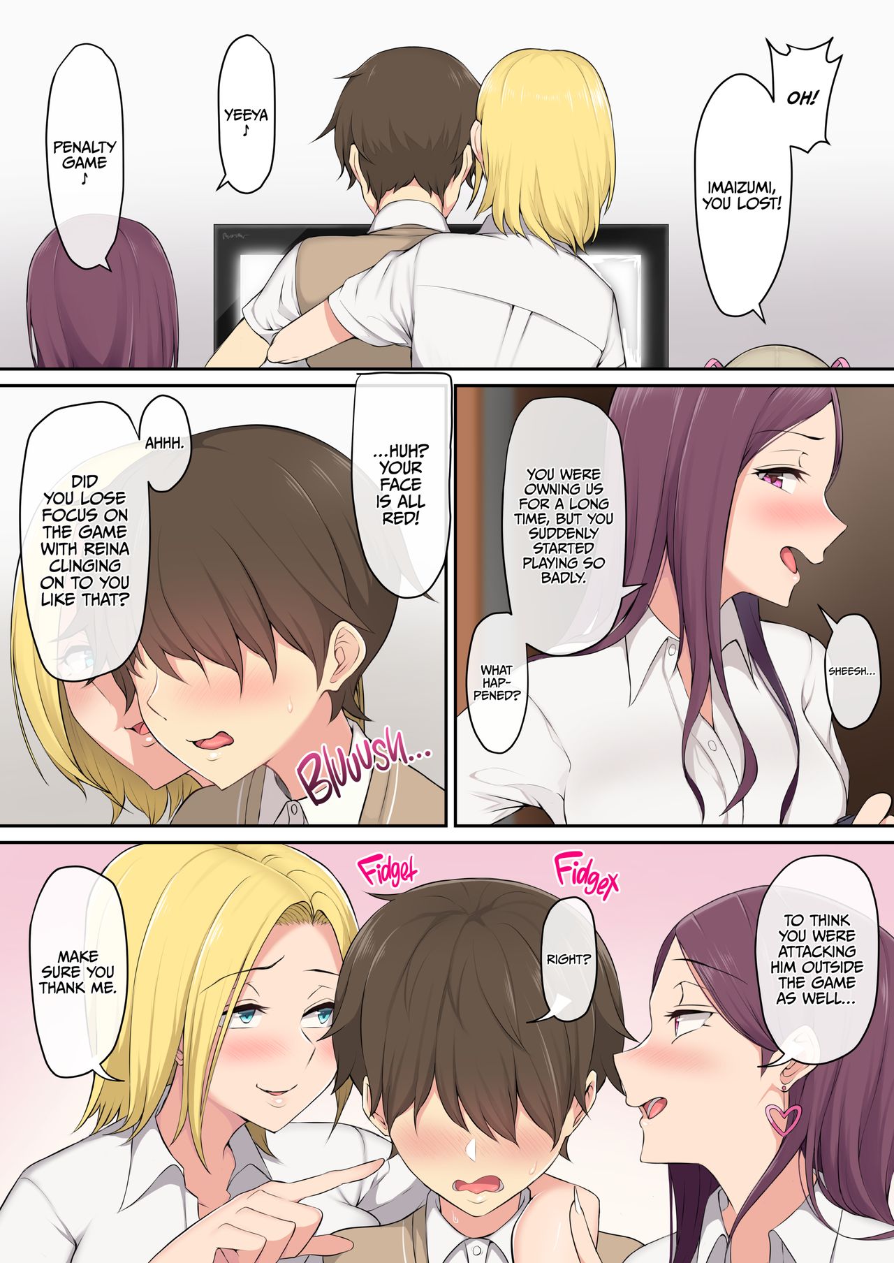 Imaizumin-chi wa Douyara Gal no Tamariba ni Natteru Rashii | IMAIZUMI BRINGS ALL THE GYARUS TO HIS HOUSE page 9 full