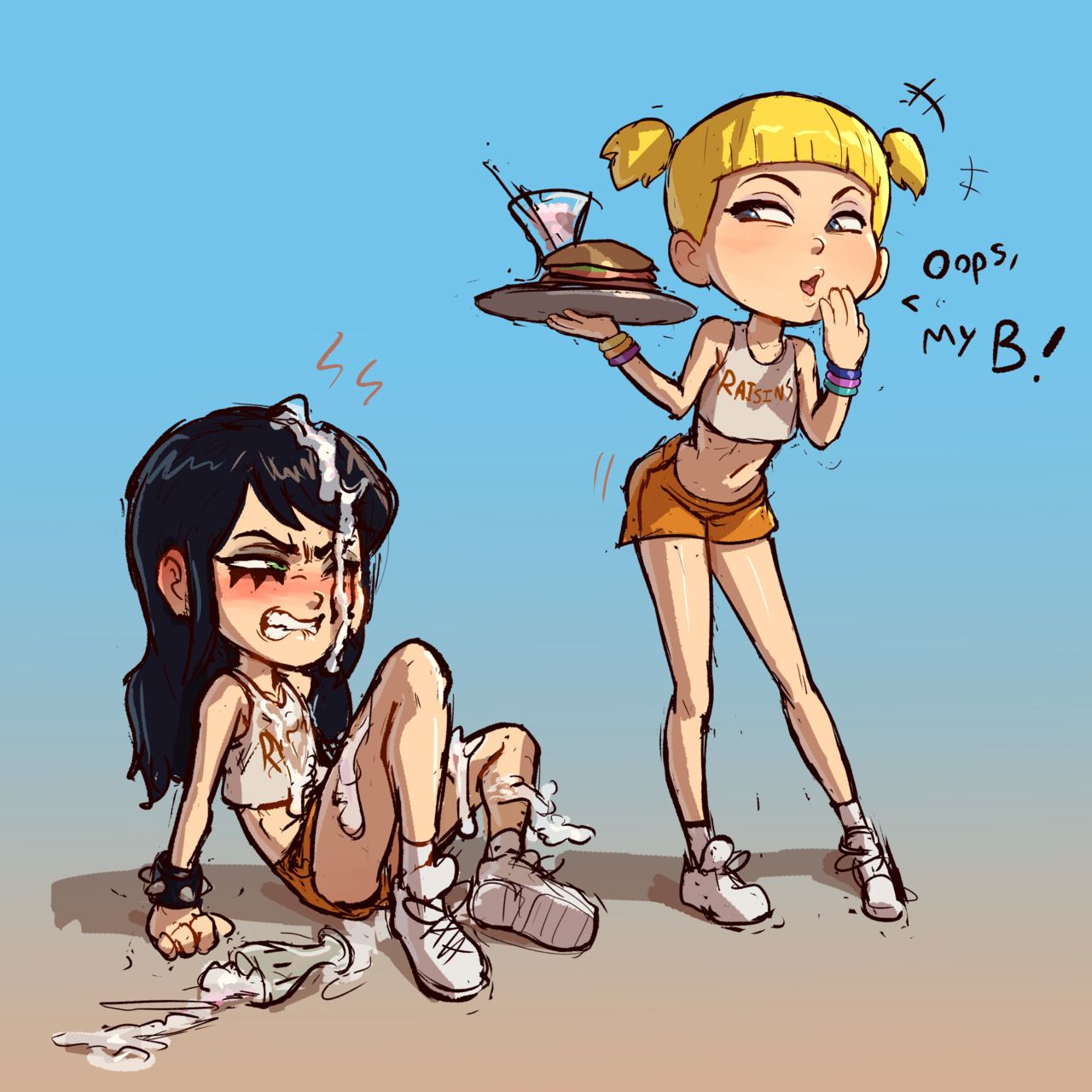 Bitchy Rivals page 6 full