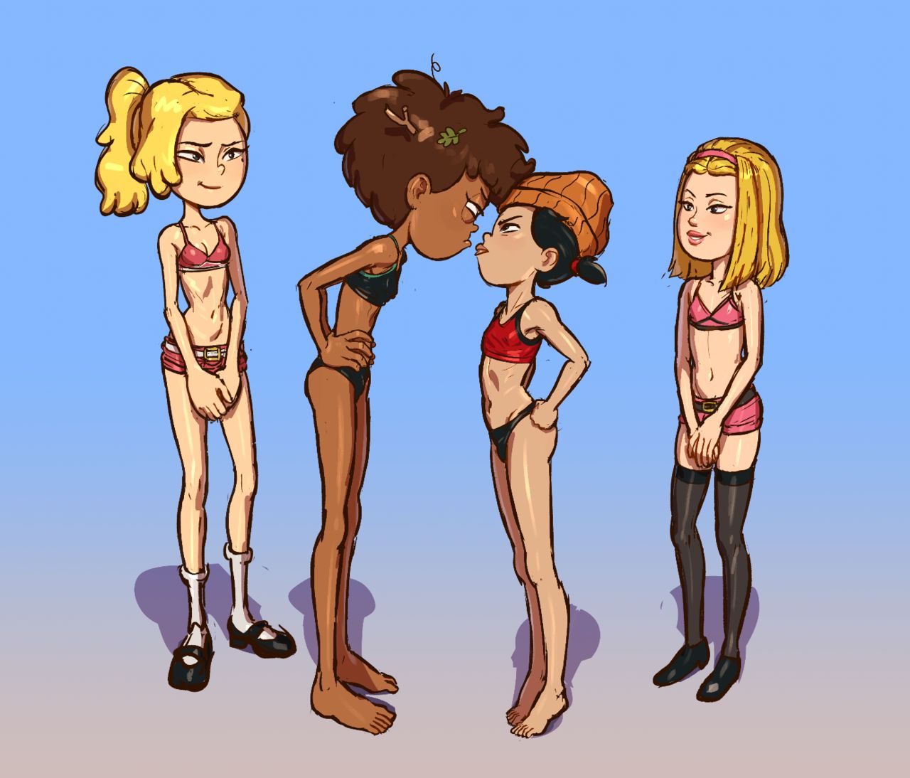 Bitchy Rivals page 7 full