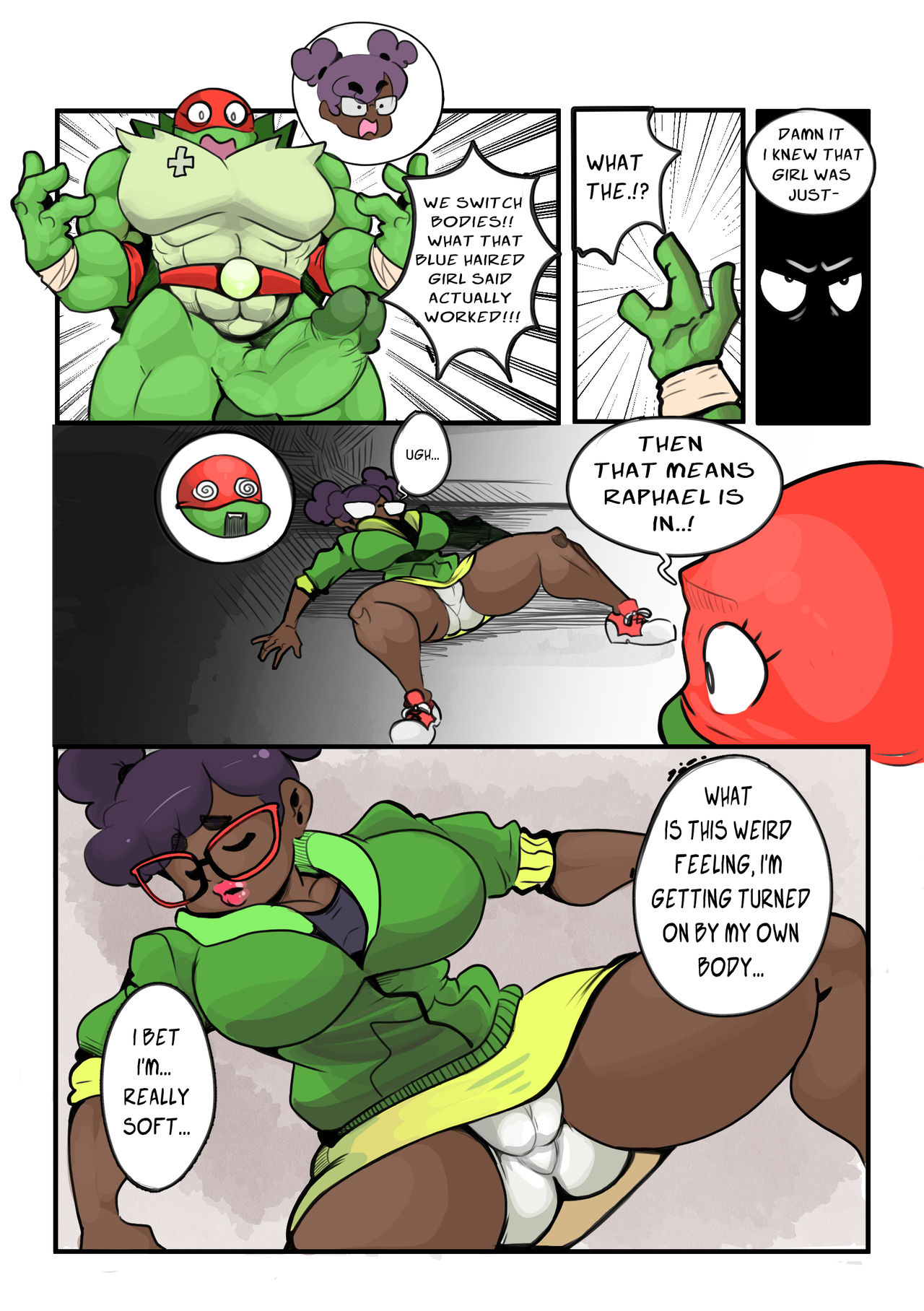 April leaving her body page 2 full