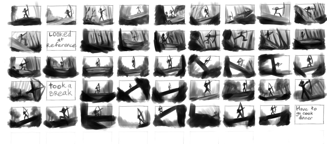 Telepurte Patreon sketches and paintings page 4 full