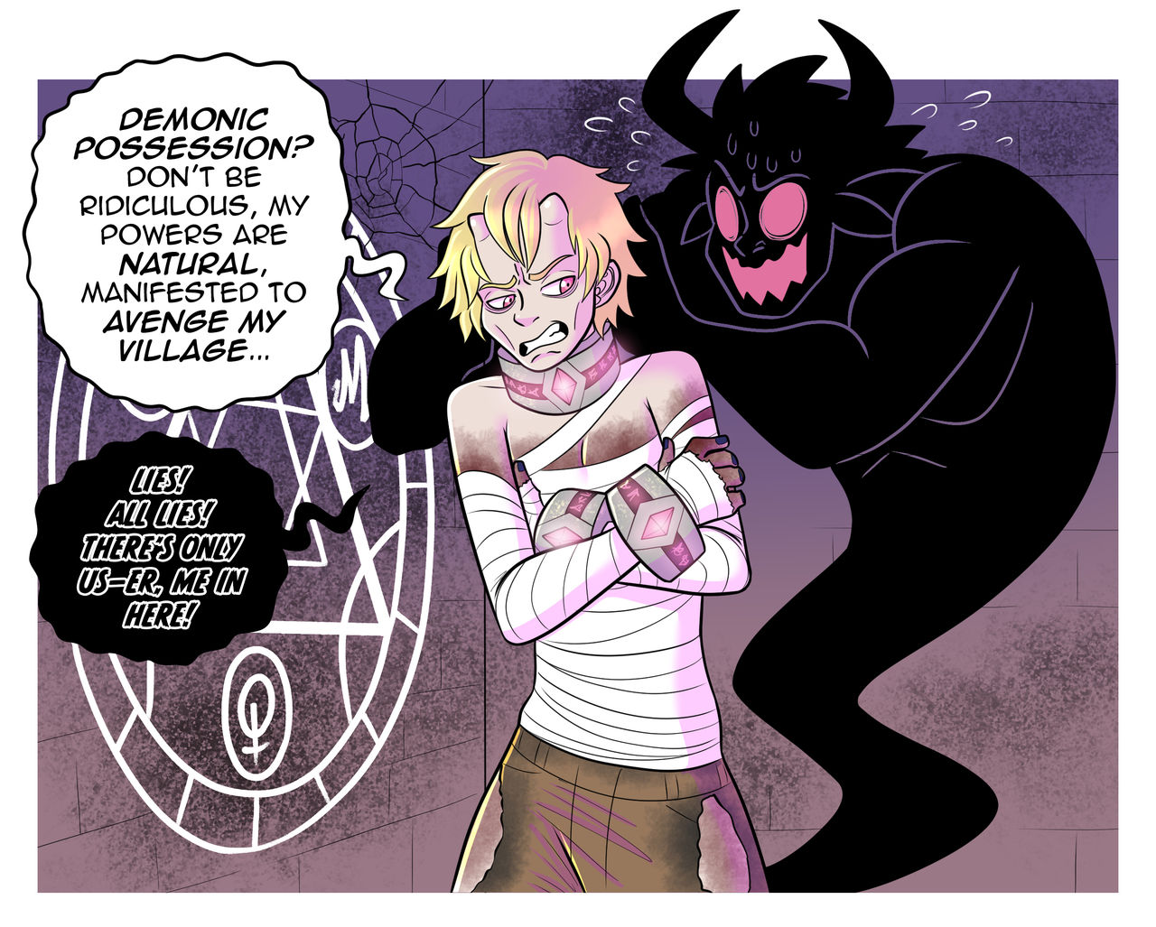 Rehabilitation of a Hero 3: Shadow Puppet page 3 full