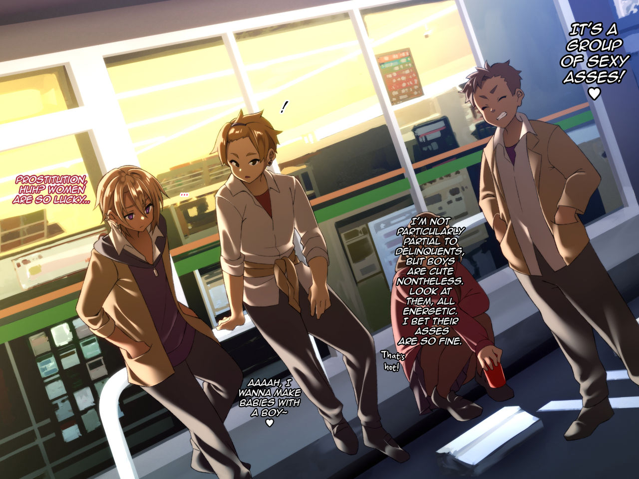 Kane de Katta Furyou Danshi o Haramaseru page 5 full