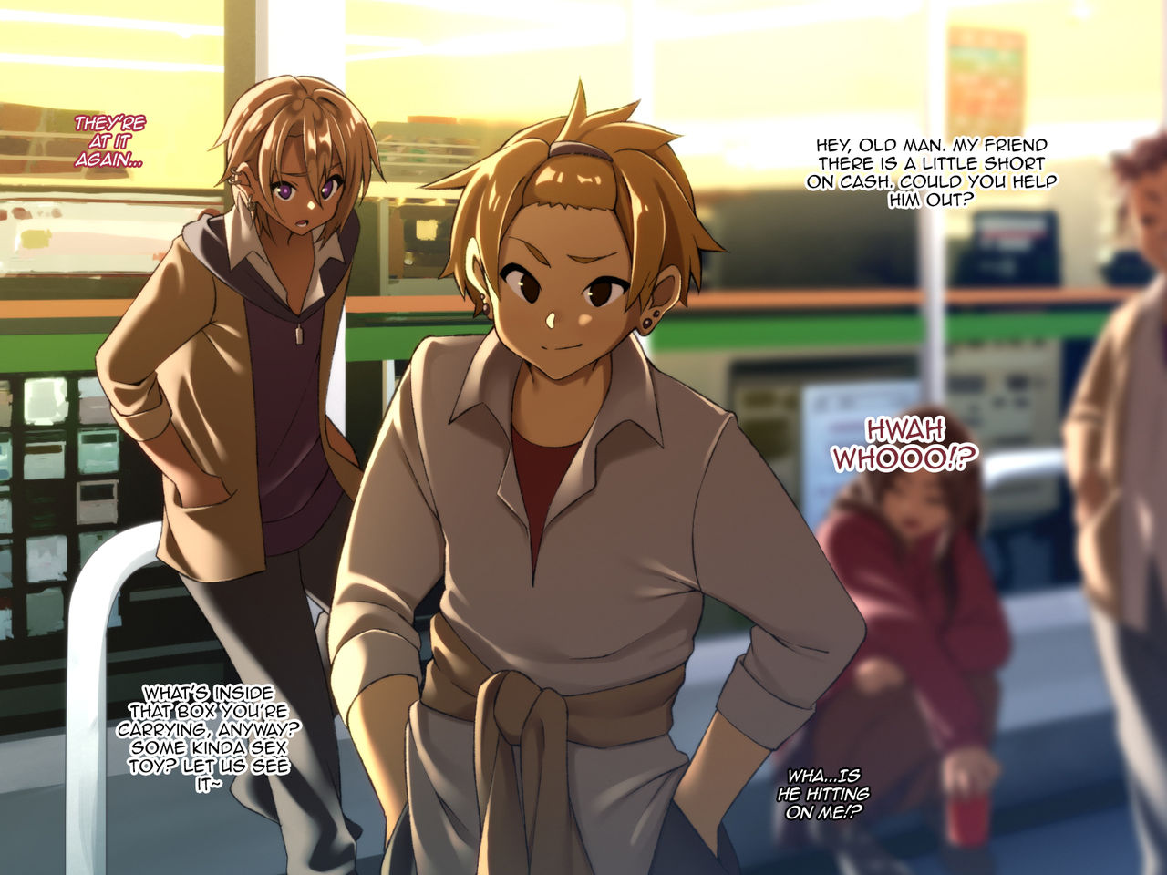 Kane de Katta Furyou Danshi o Haramaseru page 6 full