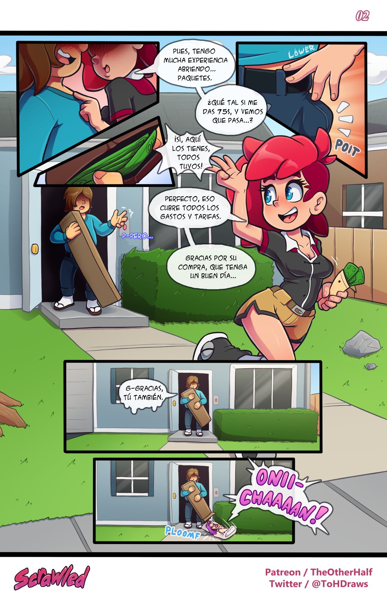Scrawled  - Ongoing page 3 full