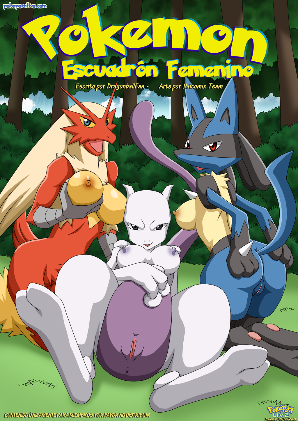 Escuadron Femenino Pokemon page 1 full