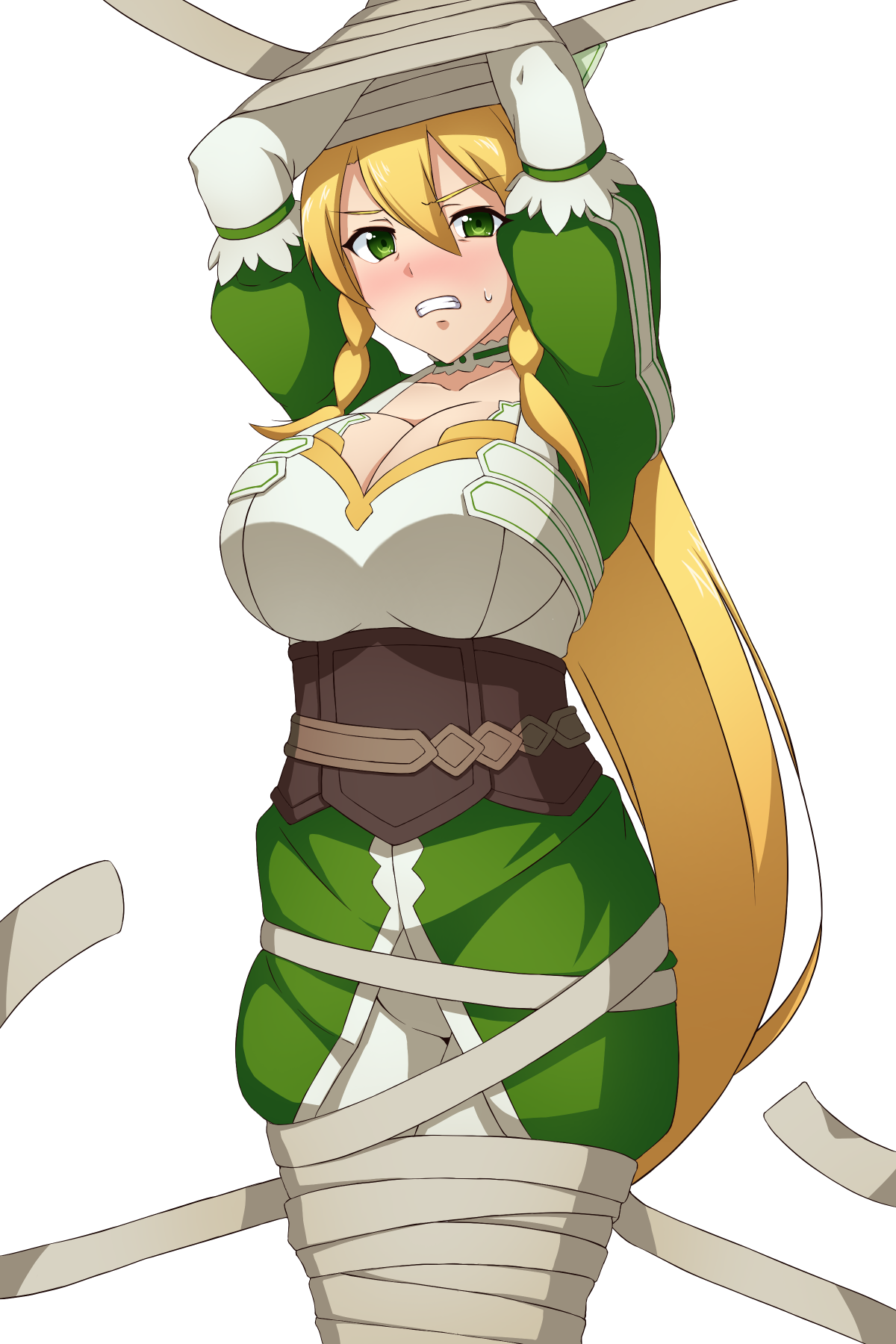 SAOのリーファのツタンザーメン洗脳 page 5 full