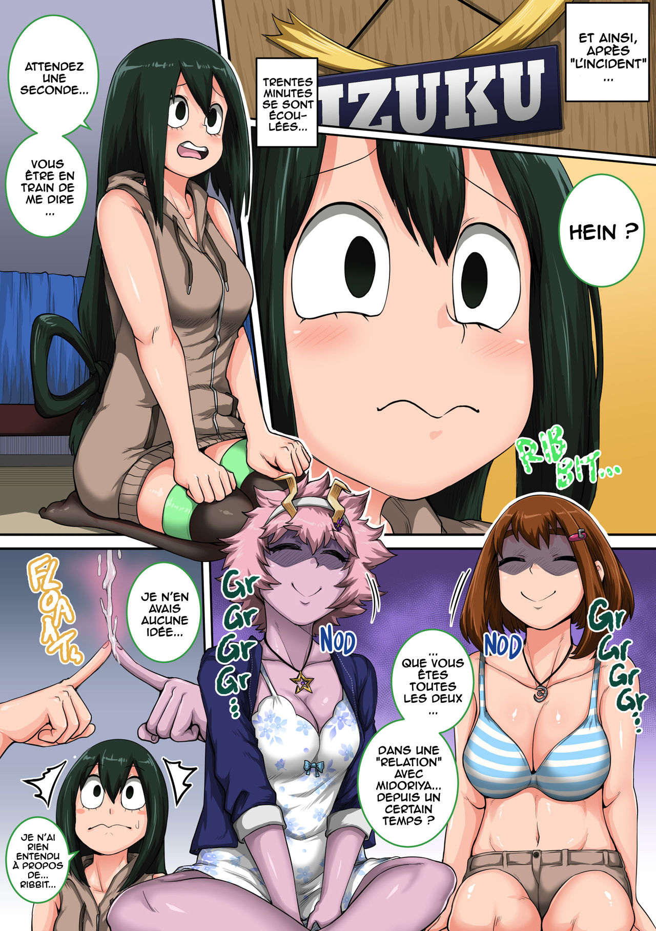Boku no Harem Academia:  6-wa "Doubutsu-teki na Kanojo" page 3 full