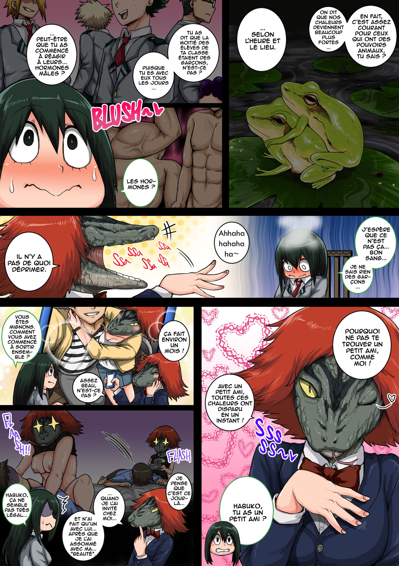 Boku no Harem Academia:  6-wa "Doubutsu-teki na Kanojo" page 9 full