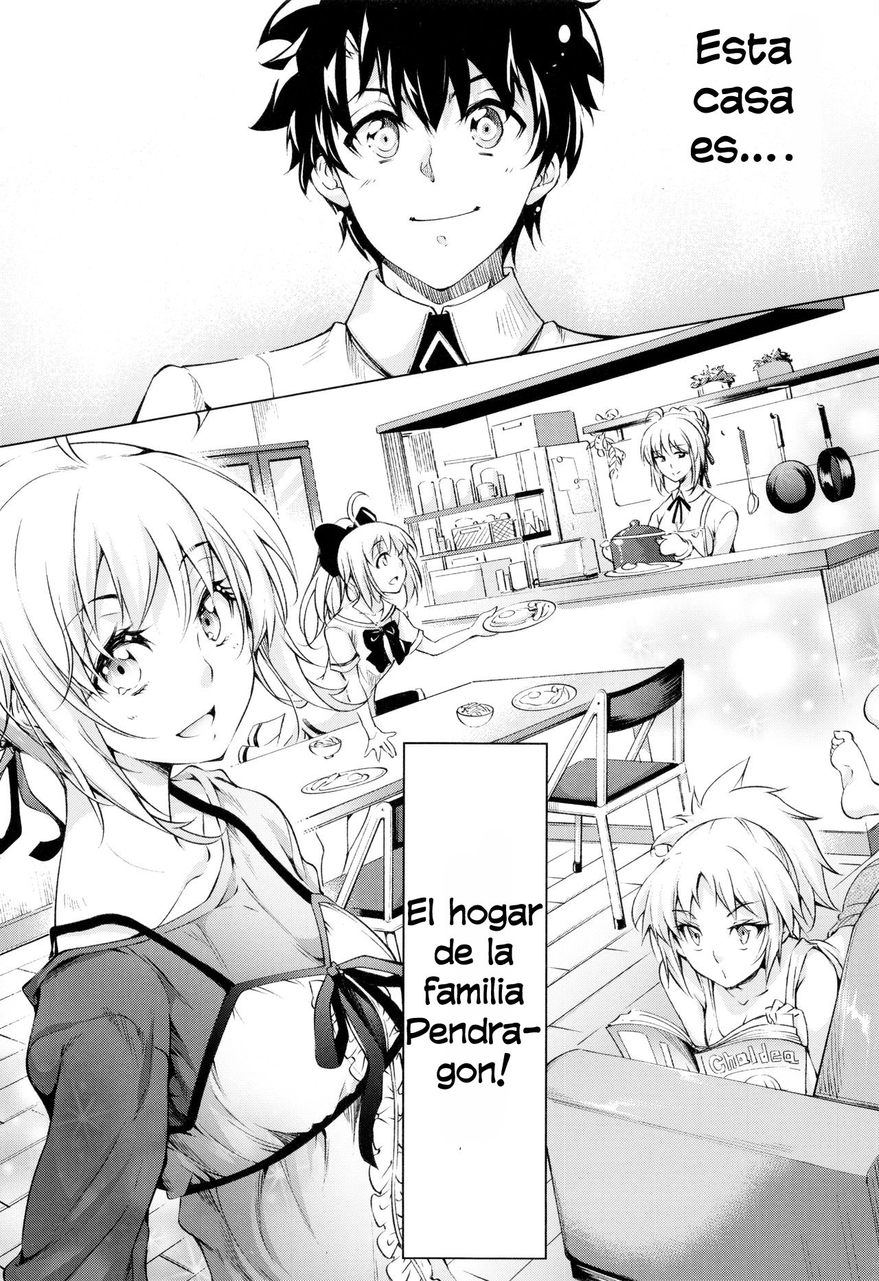 Pendra-ke no Seijijou | La situación sexual de la casa Pendragon. page 5 full