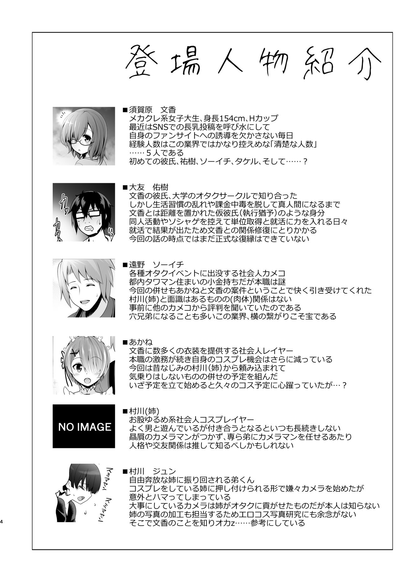 Cosplay x Keiken Ninzuu ~Tanin ni Ieru Seiso Line wa Dokomade?~ page 5 full
