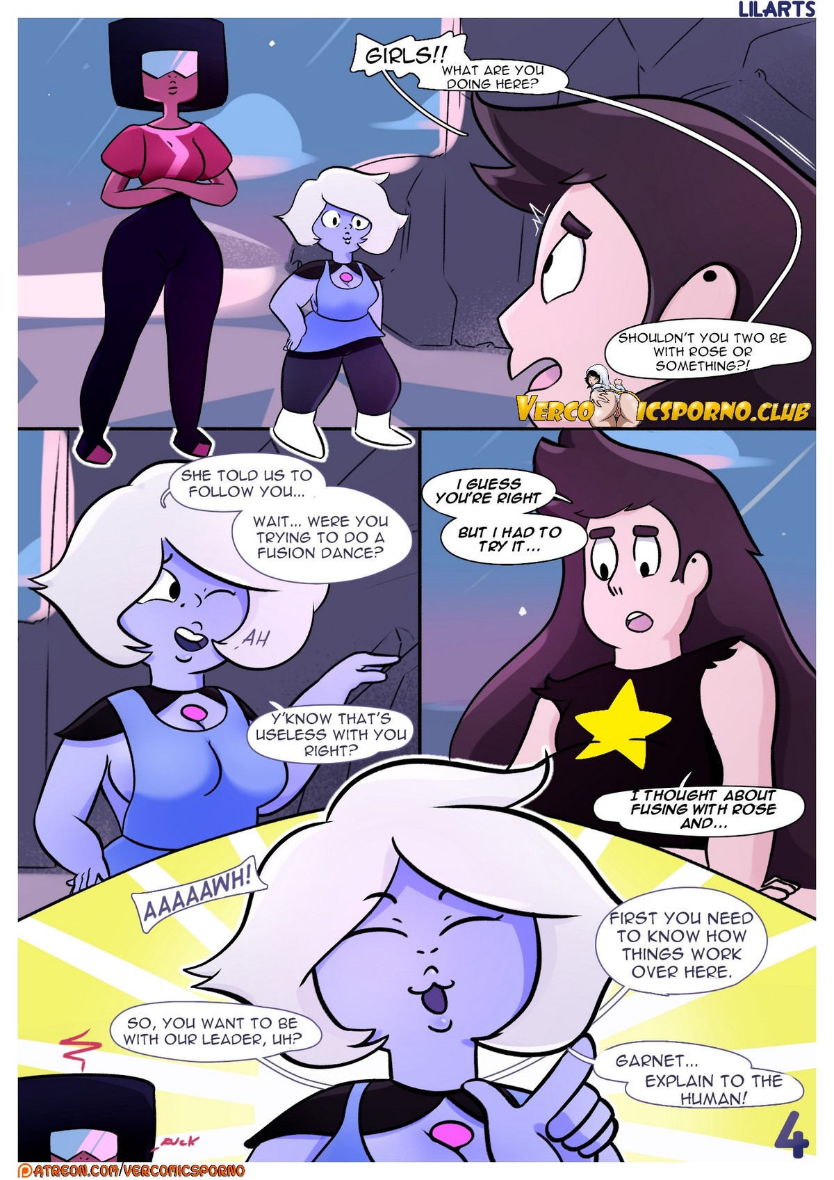 - Greg Universe y las gemas de la lujuria -  -  -  - Complete page 5 full
