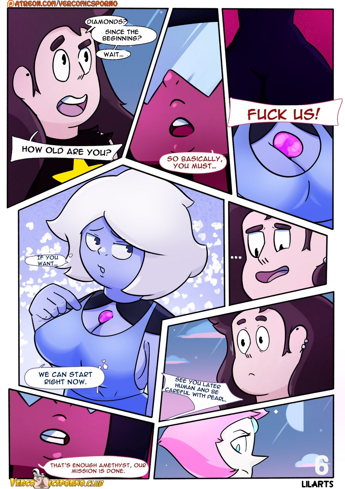 - Greg Universe y las gemas de la lujuria -  -  -  - Complete page 7 full