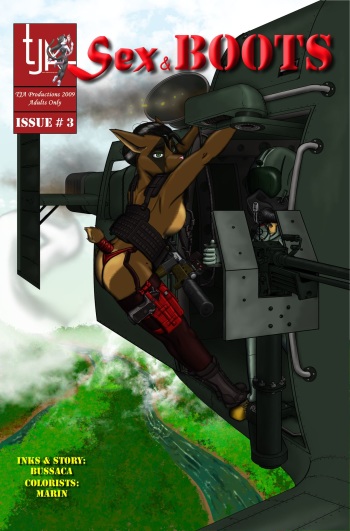Sex and Boots #3 cover