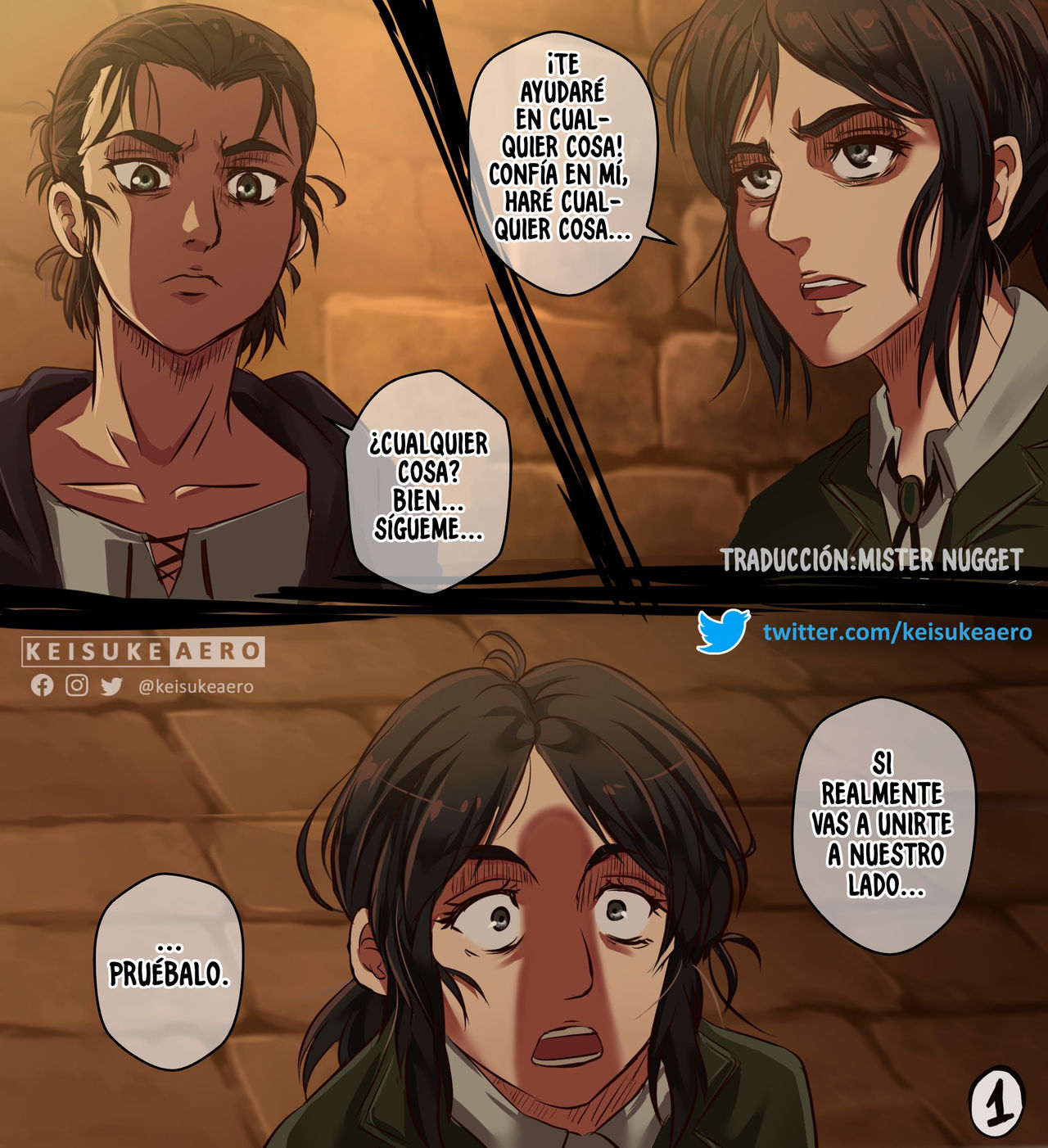 Eren x Pieck R-18 page 1 full