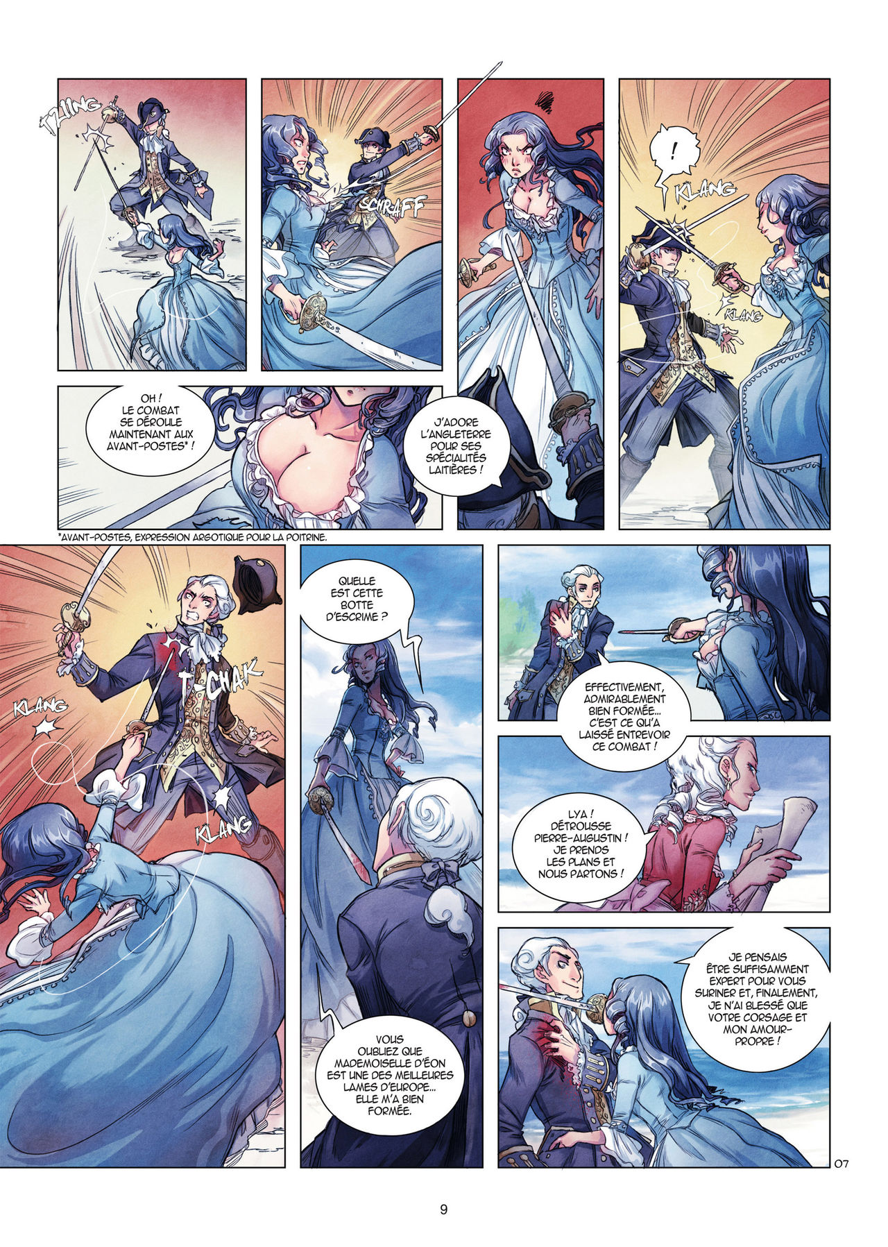 Lady Liberty Tome 1 - Le secret du roi page 10 full