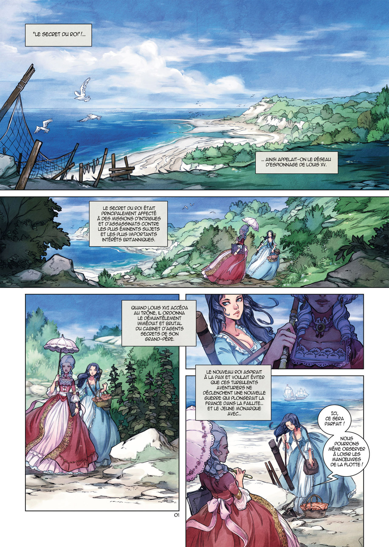 Lady Liberty Tome 1 - Le secret du roi page 4 full