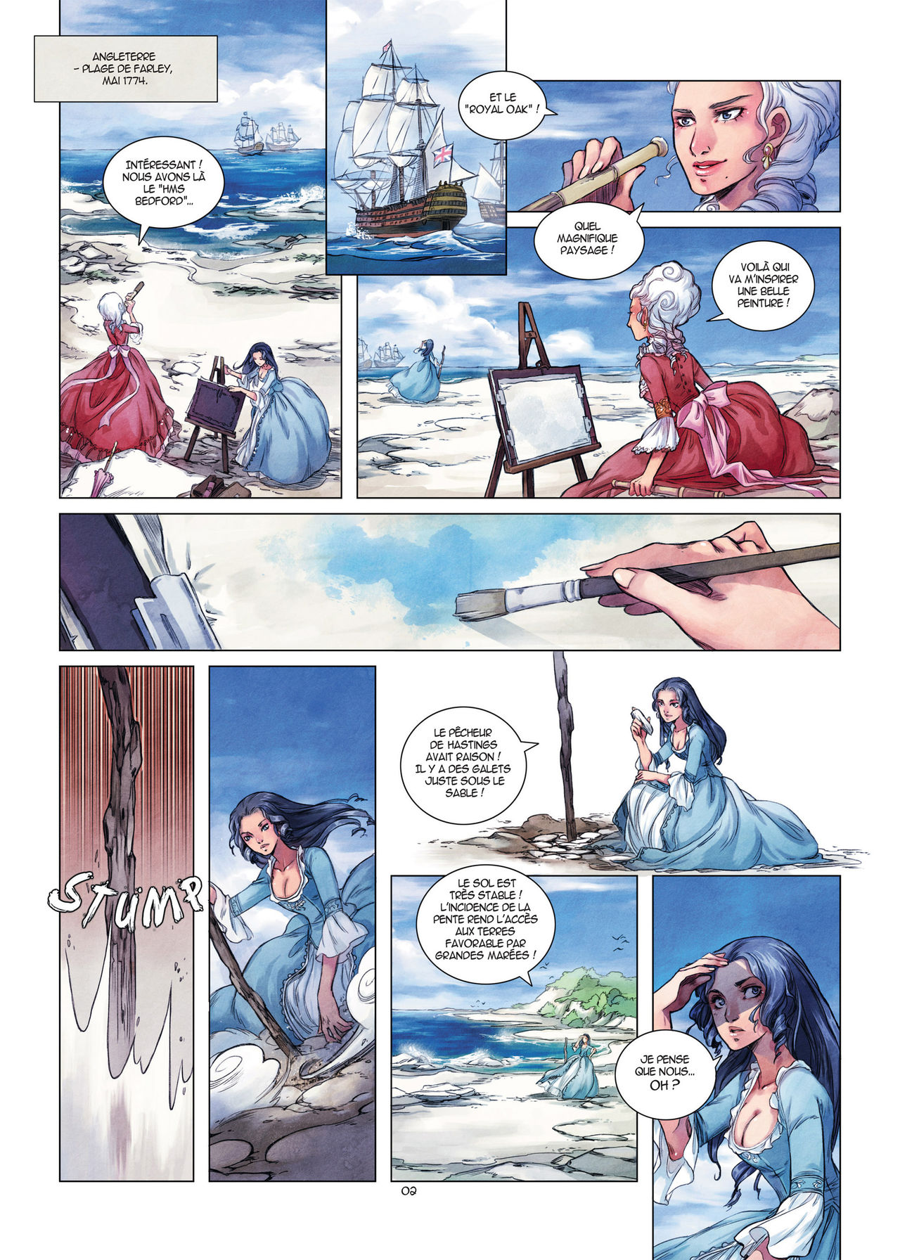 Lady Liberty Tome 1 - Le secret du roi page 5 full
