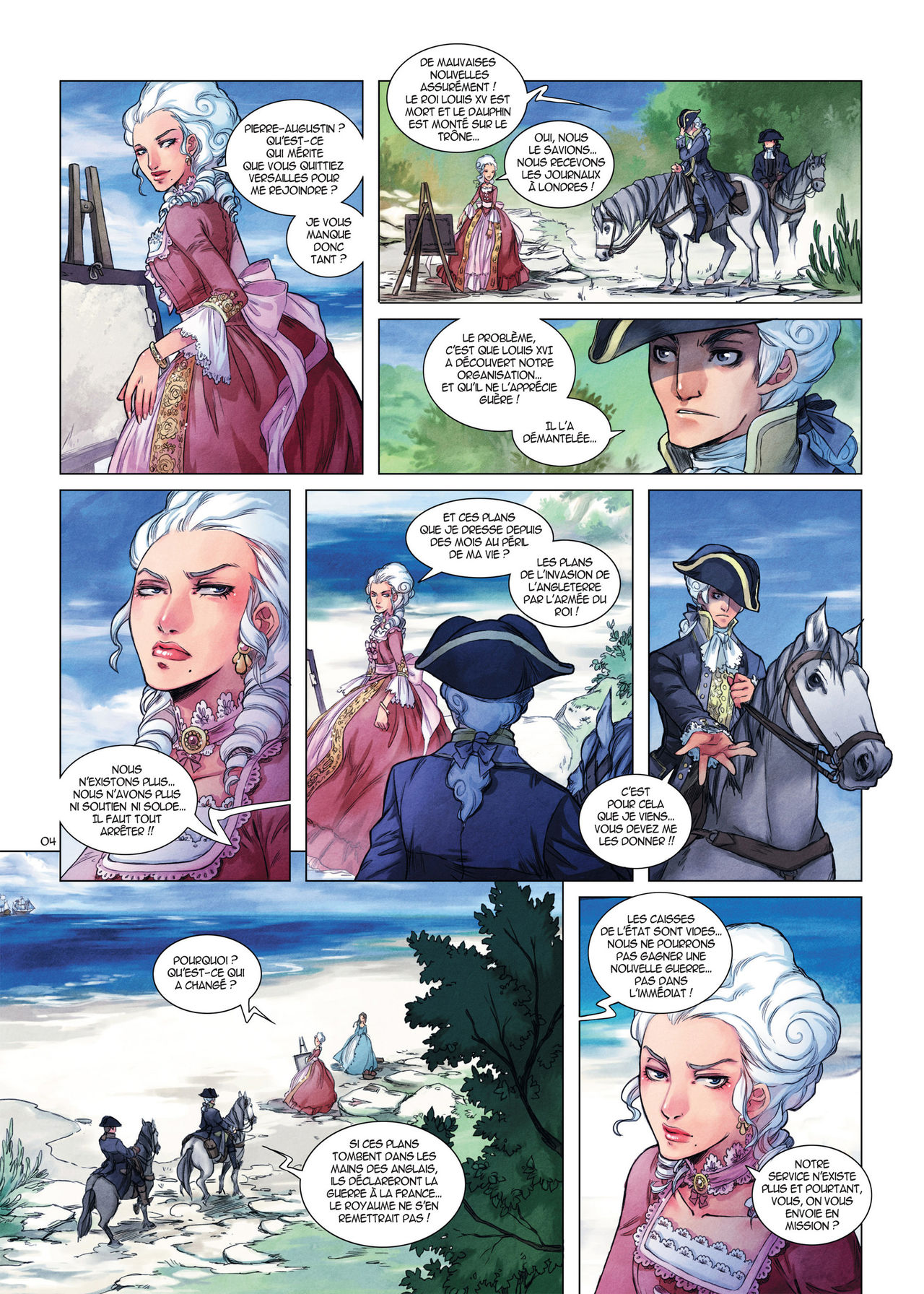 Lady Liberty Tome 1 - Le secret du roi page 7 full