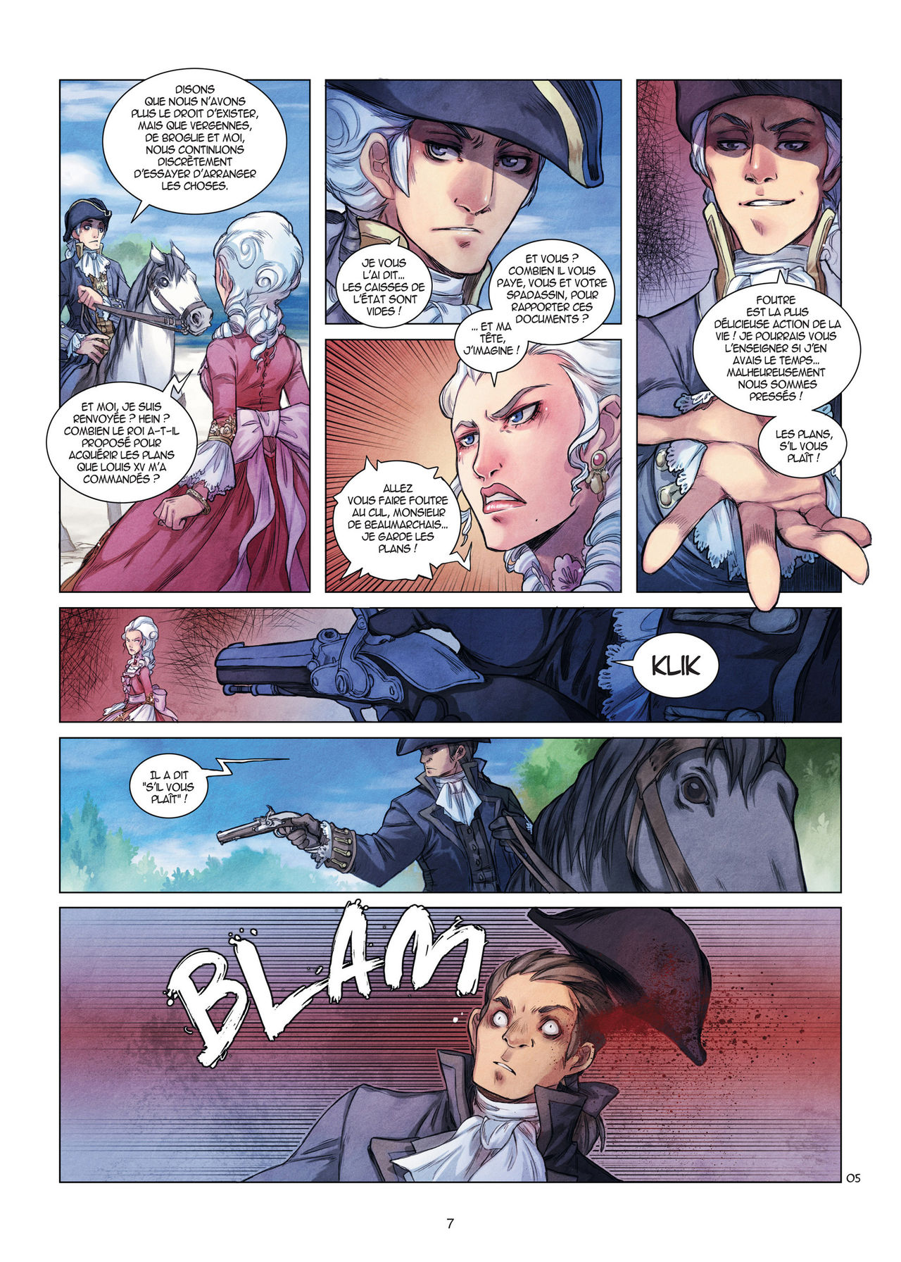 Lady Liberty Tome 1 - Le secret du roi page 8 full