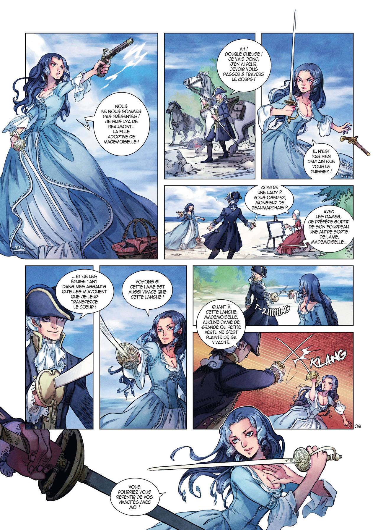 Lady Liberty Tome 1 - Le secret du roi page 9 full