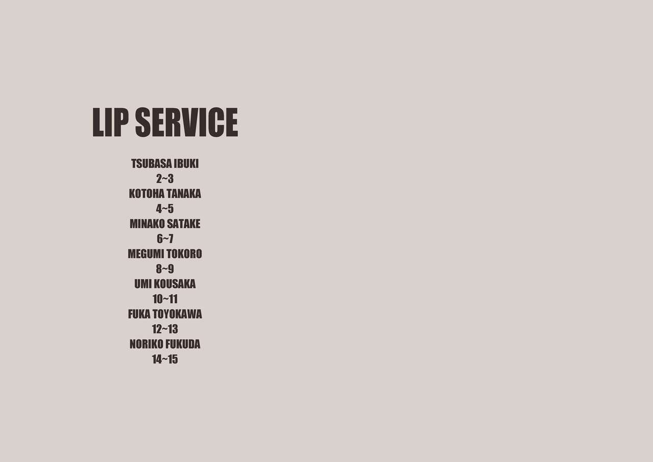 LIP SERVICE page 2 full