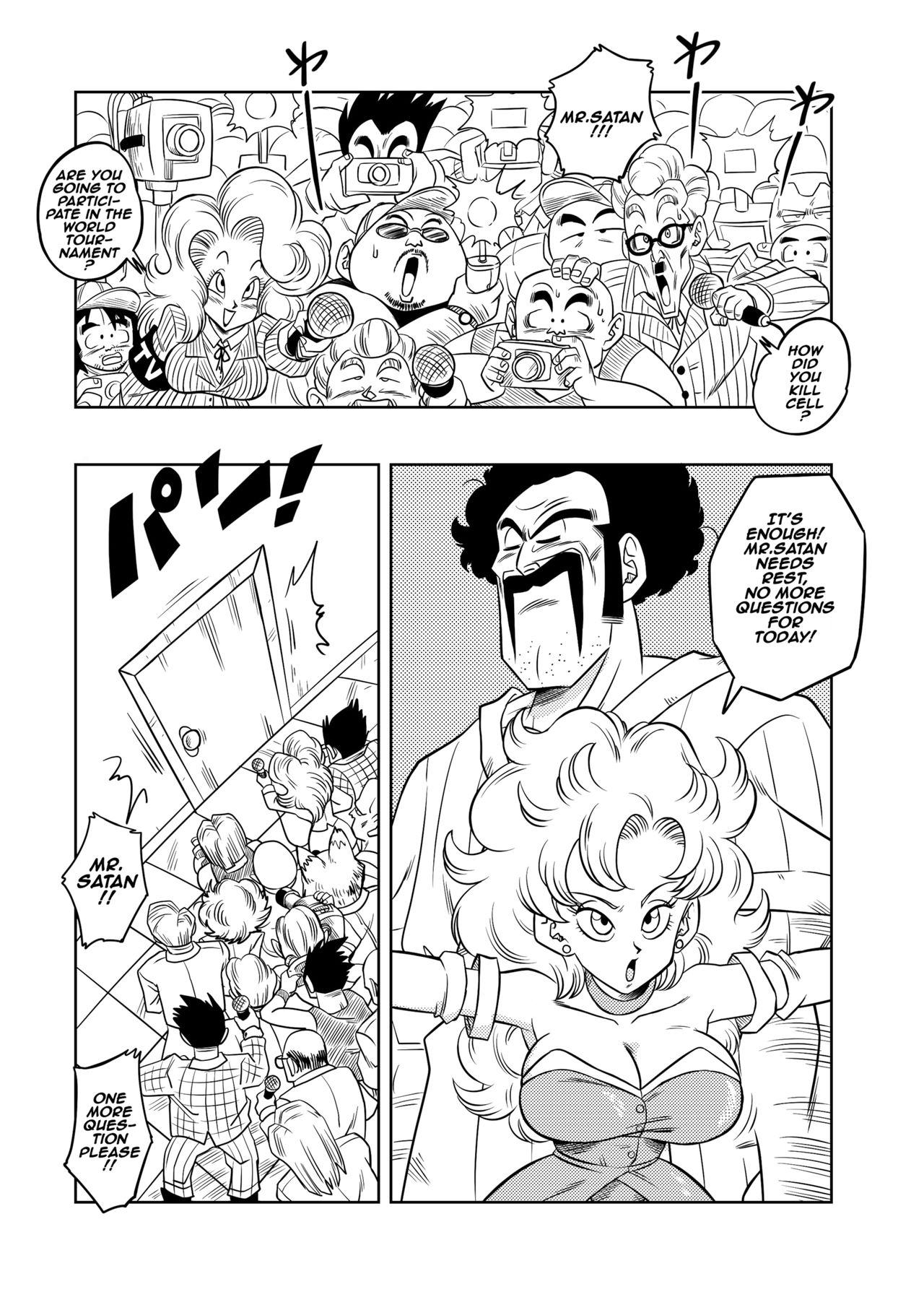 Mr Satan's Secret Training page 2 full