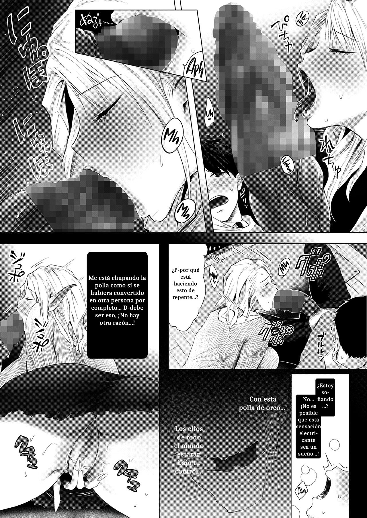Orc Chinpo o Te ni Ireta! Elf Oyako o Ore Senyou Nama Onaho ni Shitatta www | I Got an Orc Dick! Then I Made an Elf Mother and Daughter Into My Personal Fuckholes Lololol page 10 full