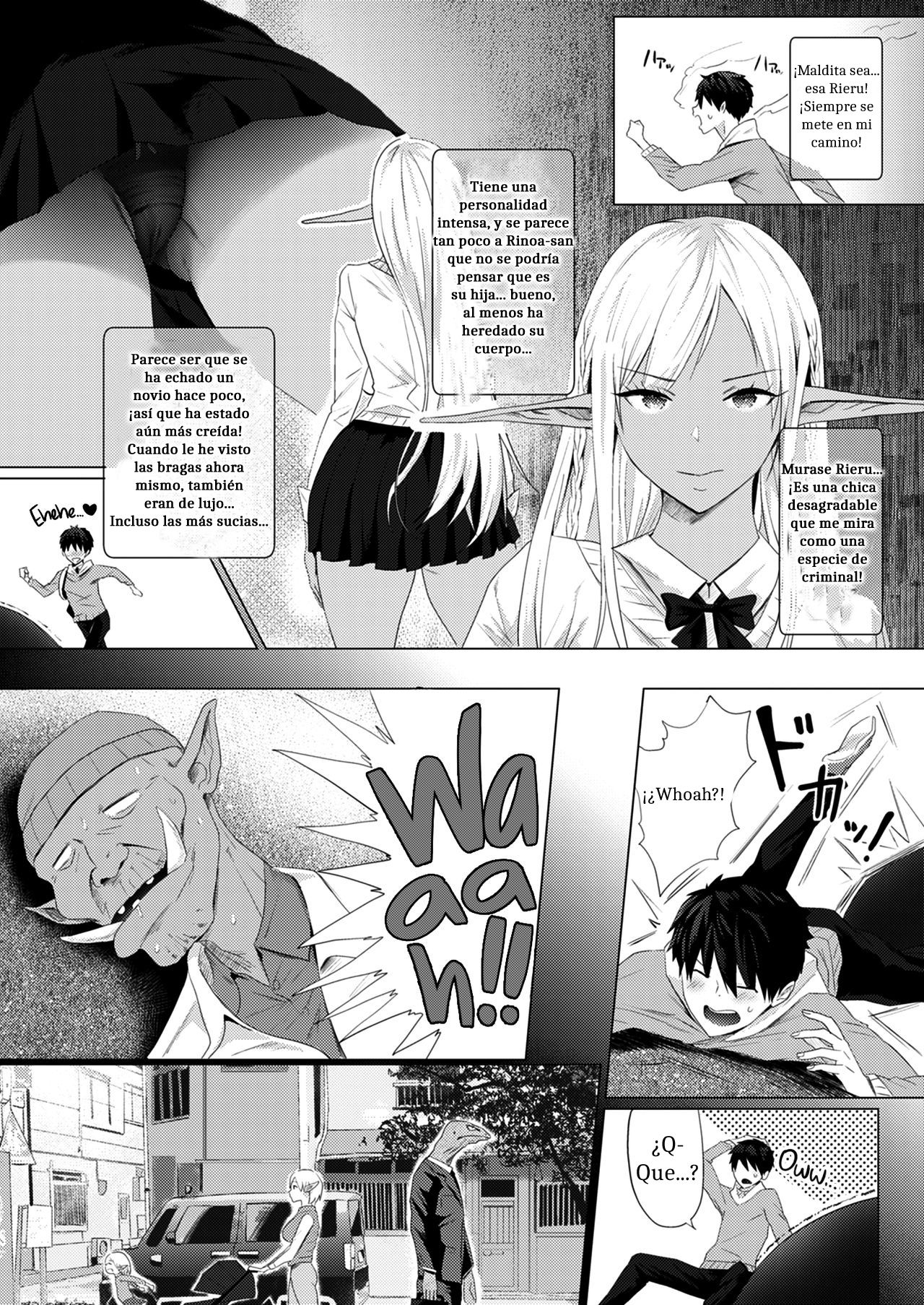 Orc Chinpo o Te ni Ireta! Elf Oyako o Ore Senyou Nama Onaho ni Shitatta www | I Got an Orc Dick! Then I Made an Elf Mother and Daughter Into My Personal Fuckholes Lololol page 4 full